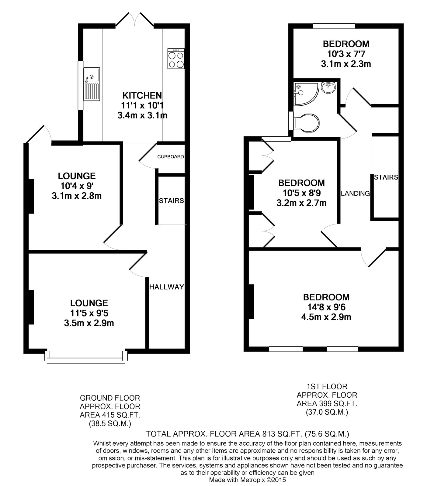 3 Bedrooms Terraced house to rent in Sumner Road, Croydon CR0