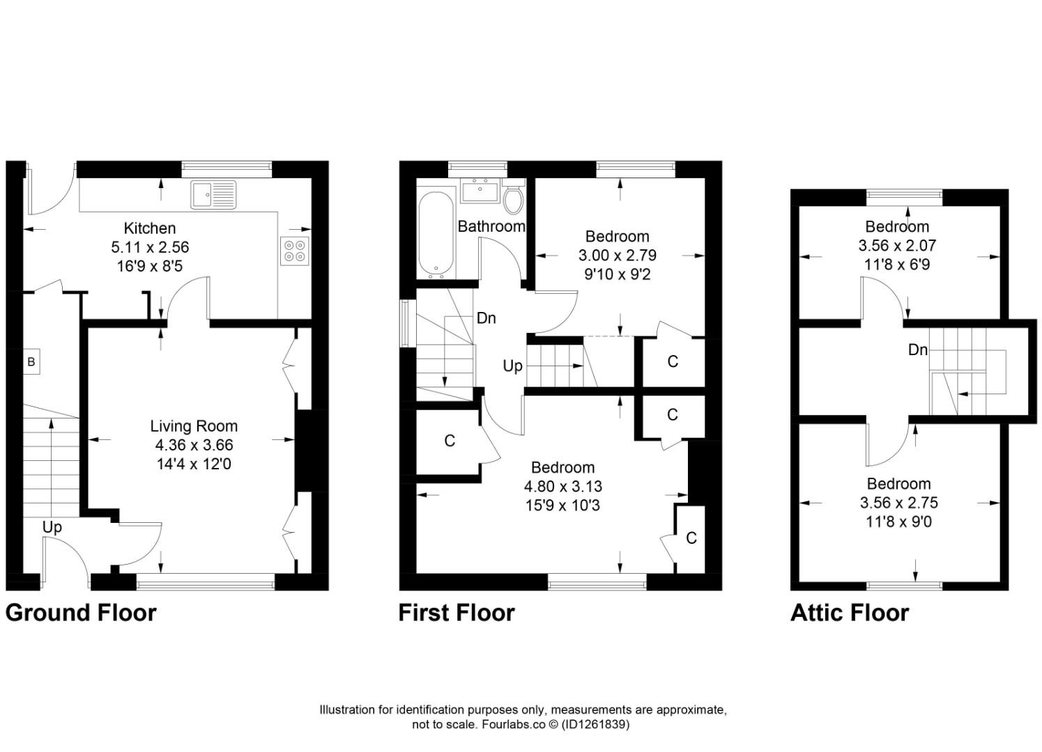 114, Paterson Park, Glenrothes floorplan