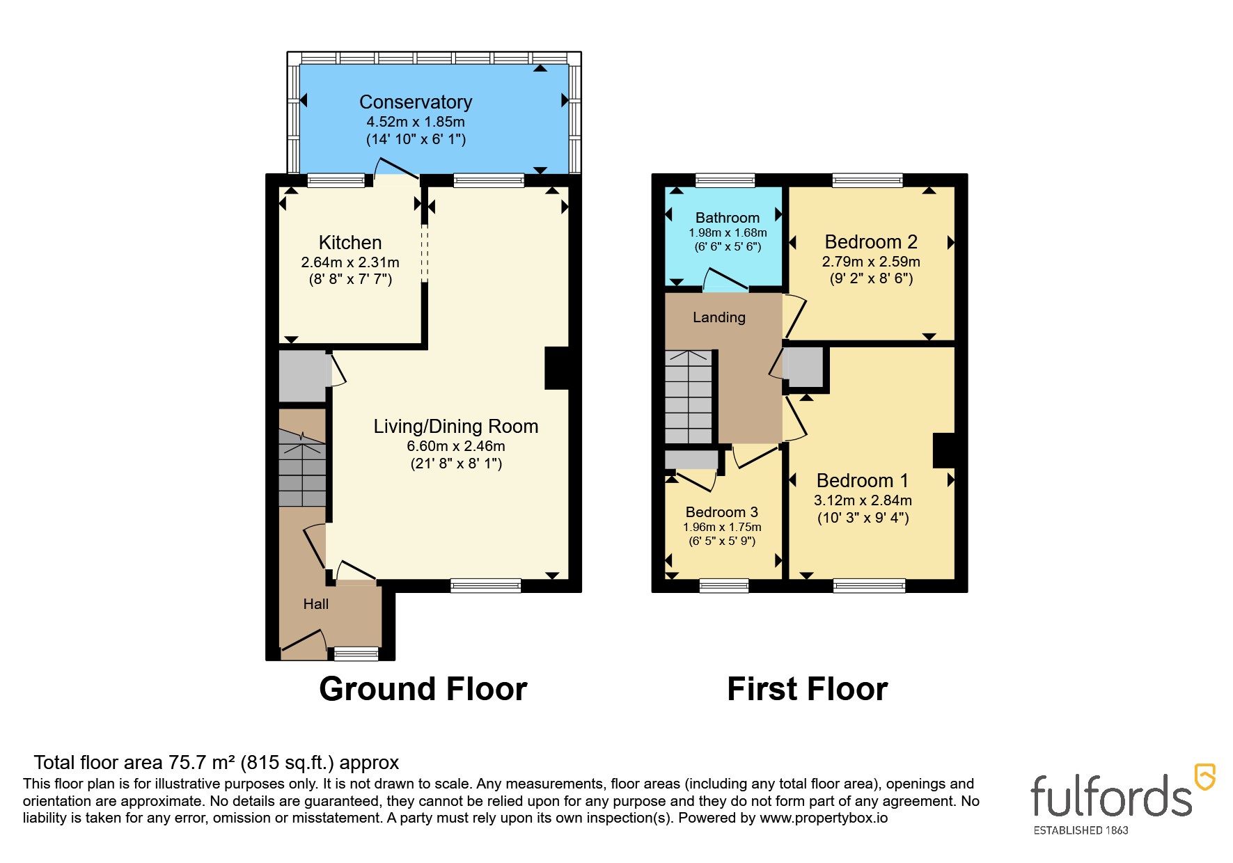 26, Vinnicombes Road, Exeter floorplan
