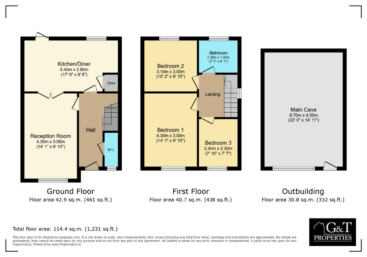 32a Limes Avenue, Brierley Hill floorplan