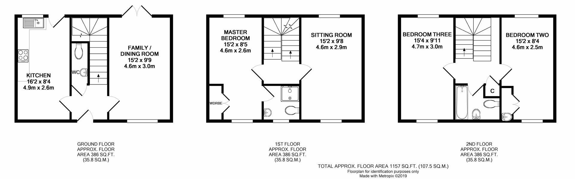 3 Bedrooms Terraced house for sale in The Boulevard, Taw Hill, Swindon SN25