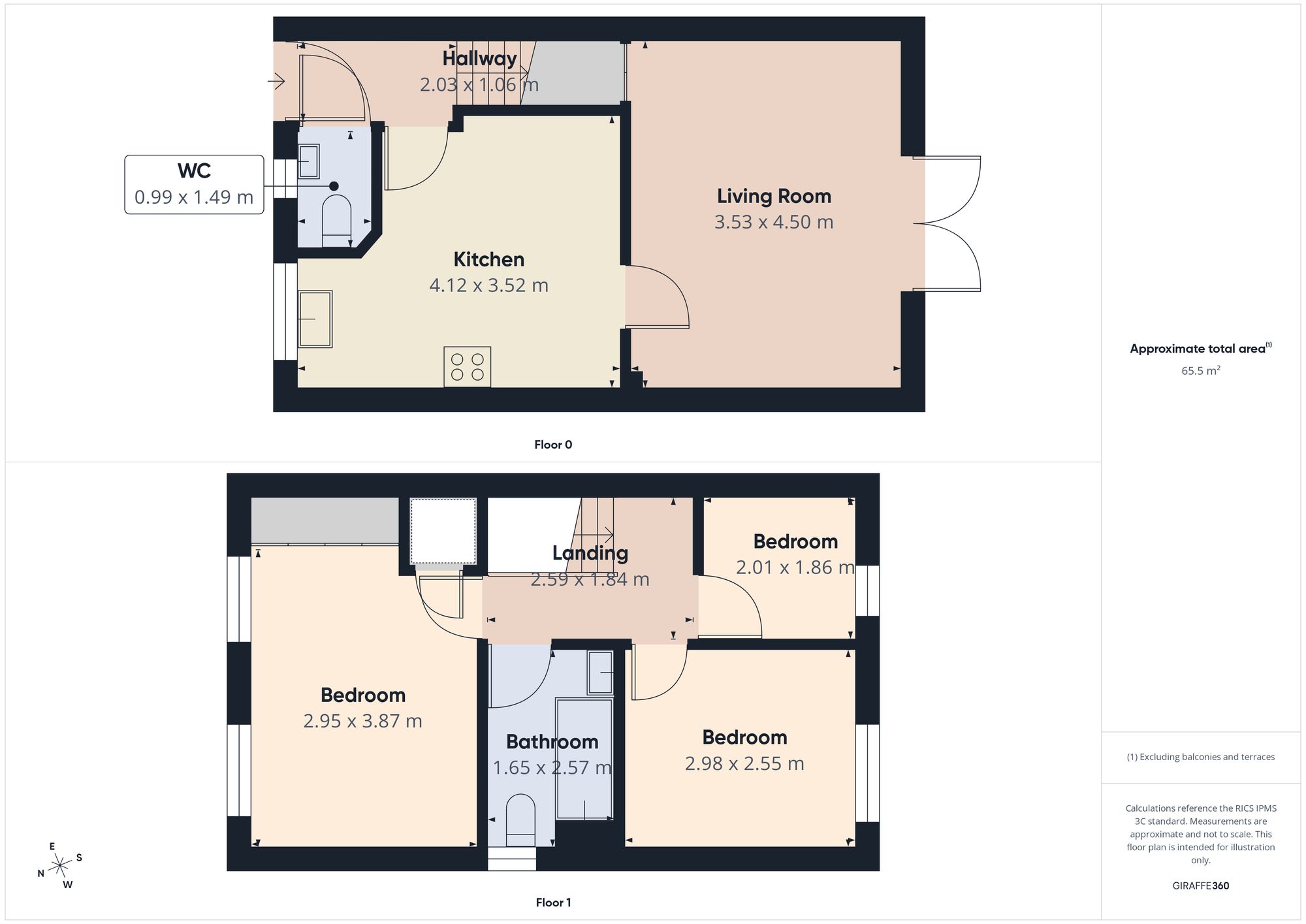 22 Lamedon Mill Court, Newcastle Upon Tyne floorplan