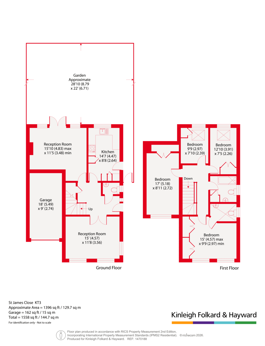 4A, St James Close, Surrey floorplan