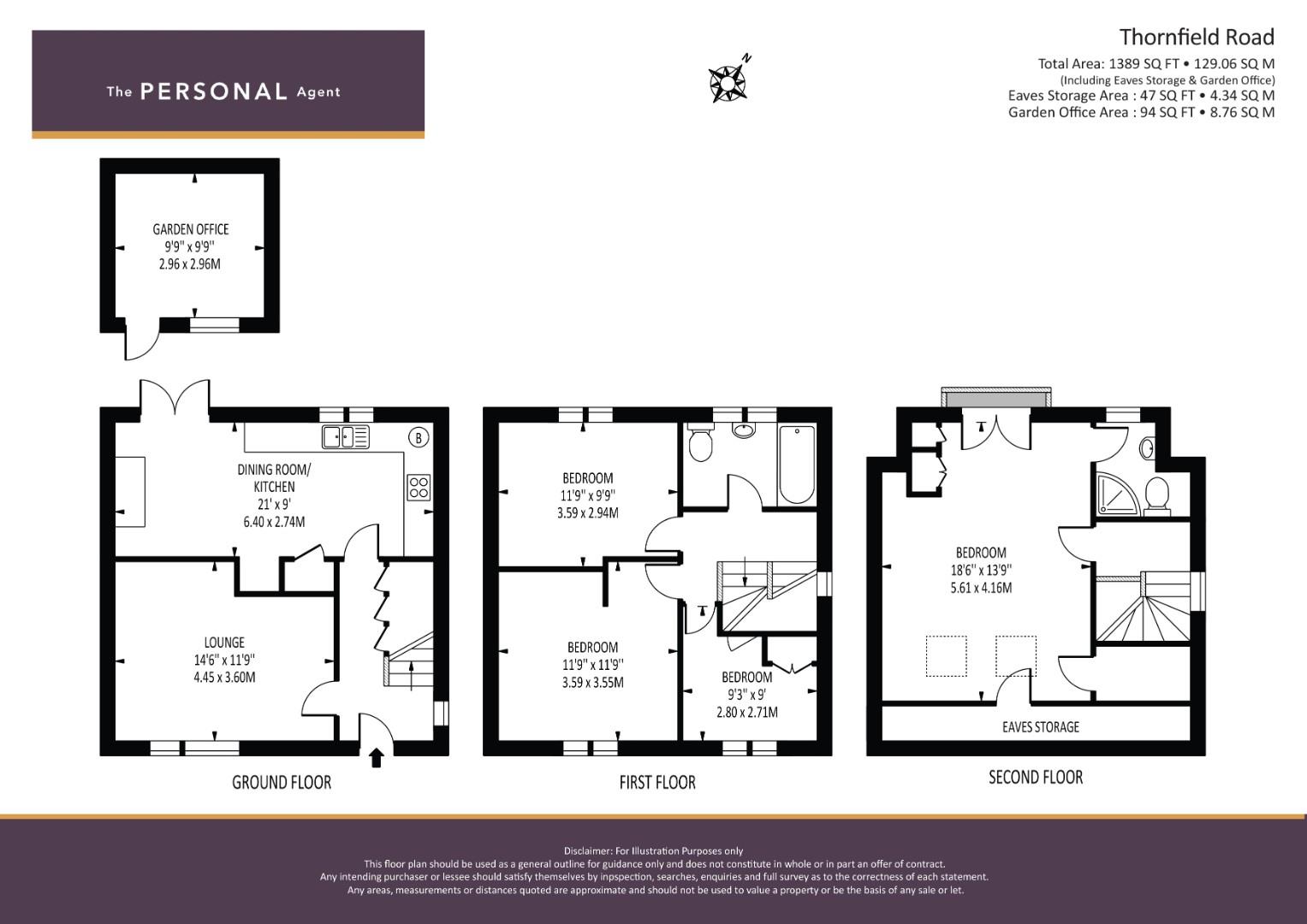 11, Thornfield Road, Banstead floorplan