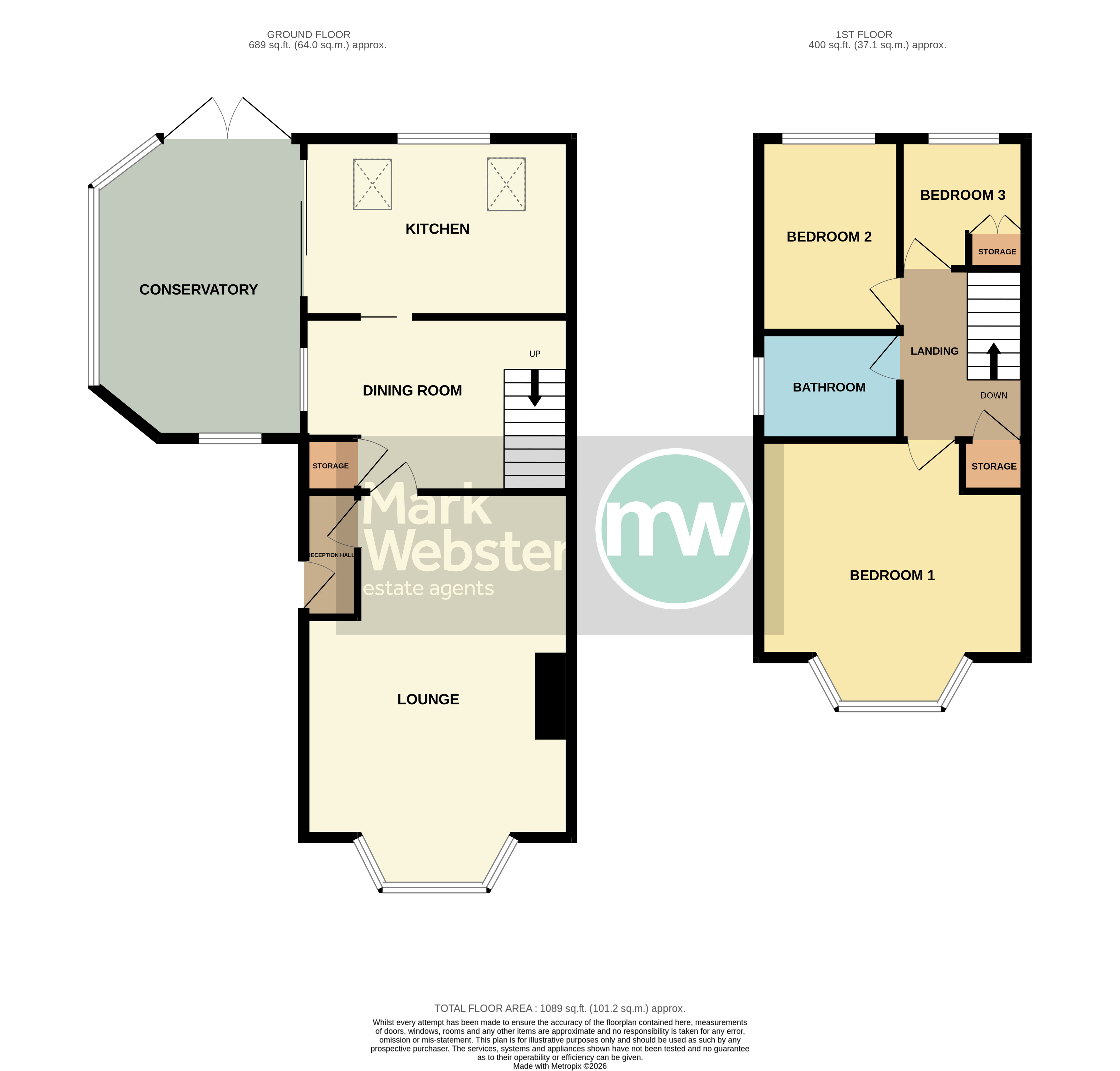 7, St Peters Road, Atherstone floorplan