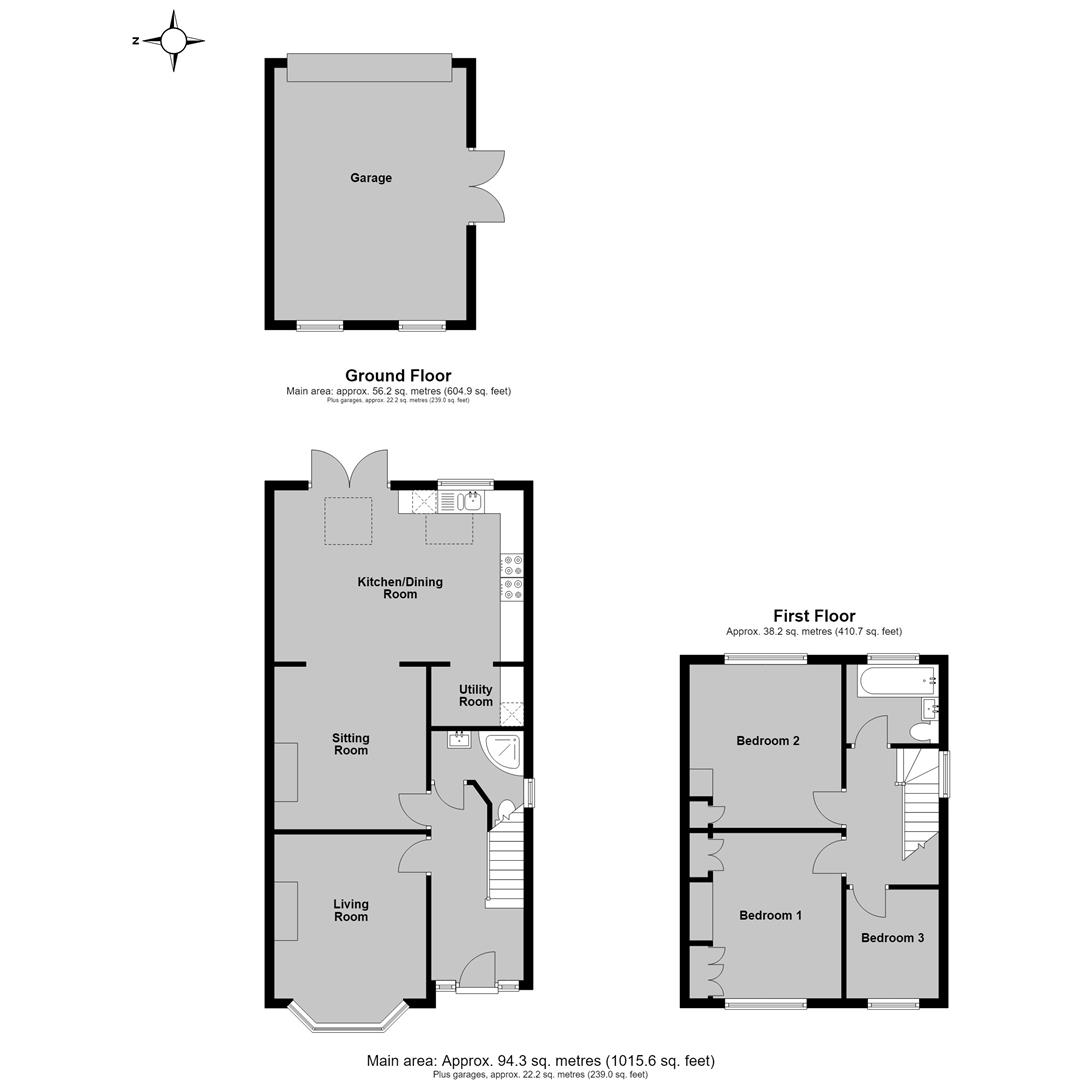 68, Manor Road, Whitstable floorplan