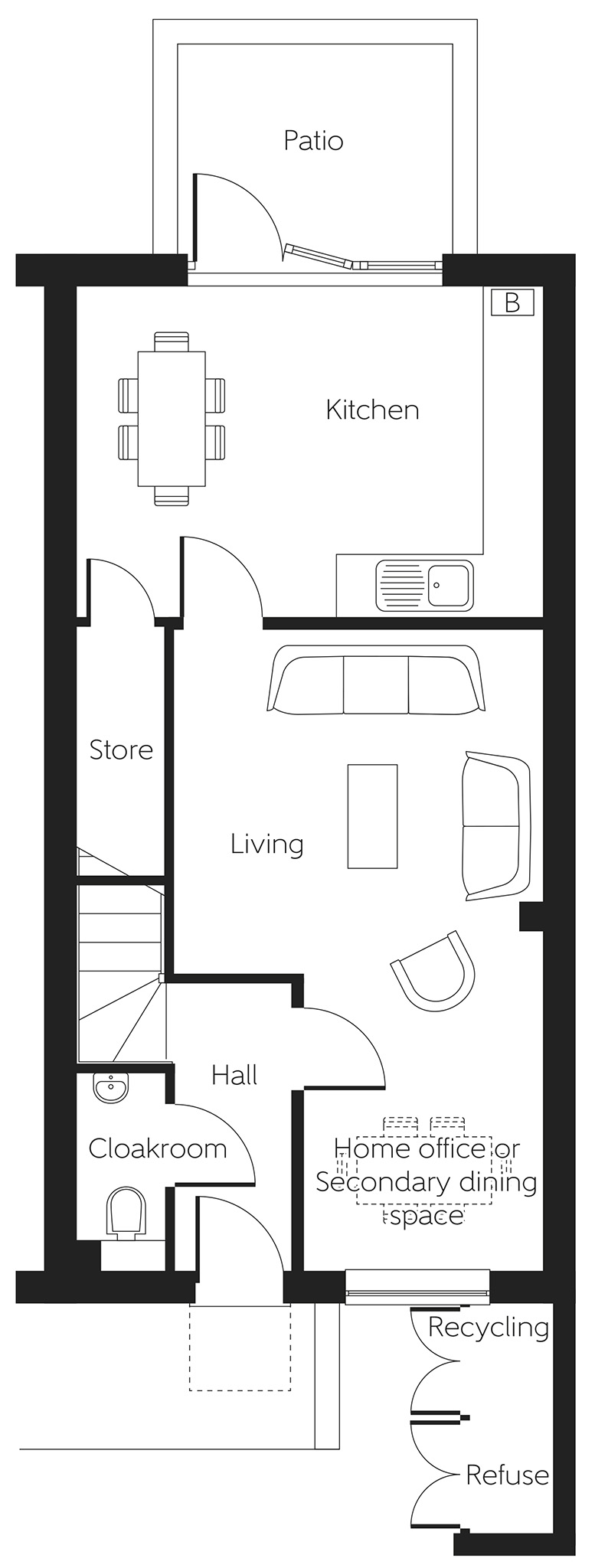 58, 97A-117 Caversham Road, Reading floorplan