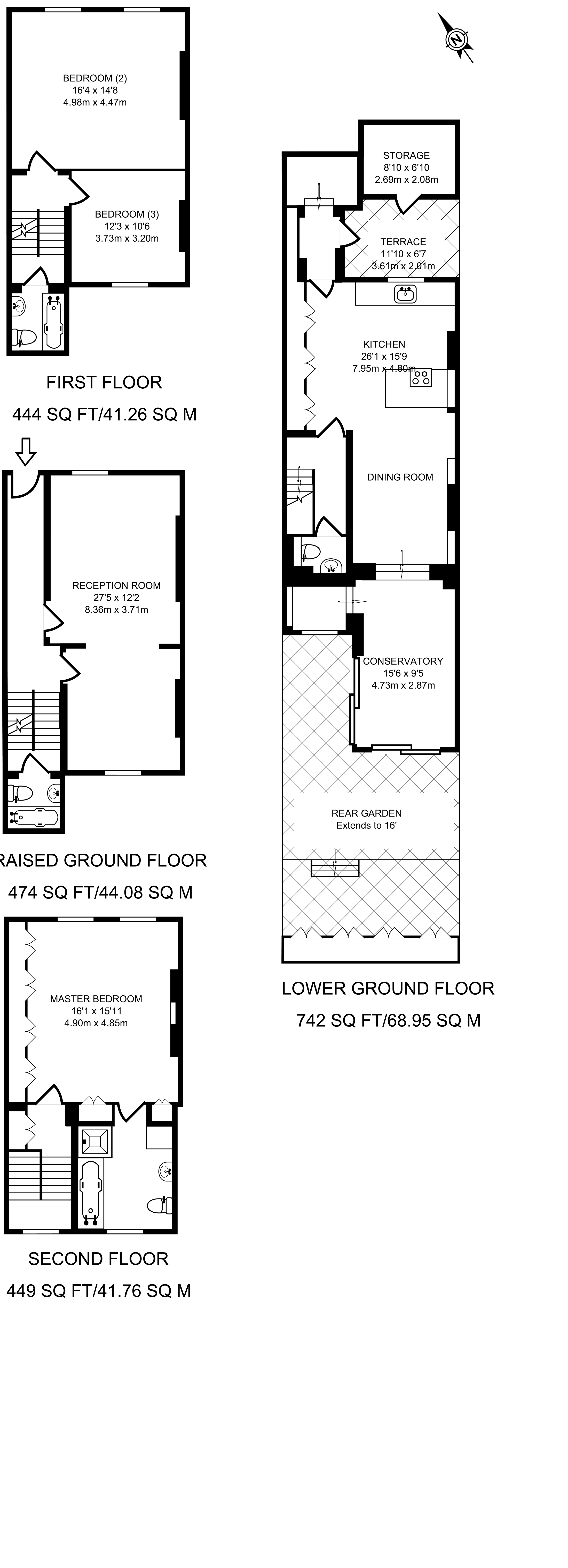3 Bedrooms  to rent in Swinton Street, King's Cross, London WC1X
