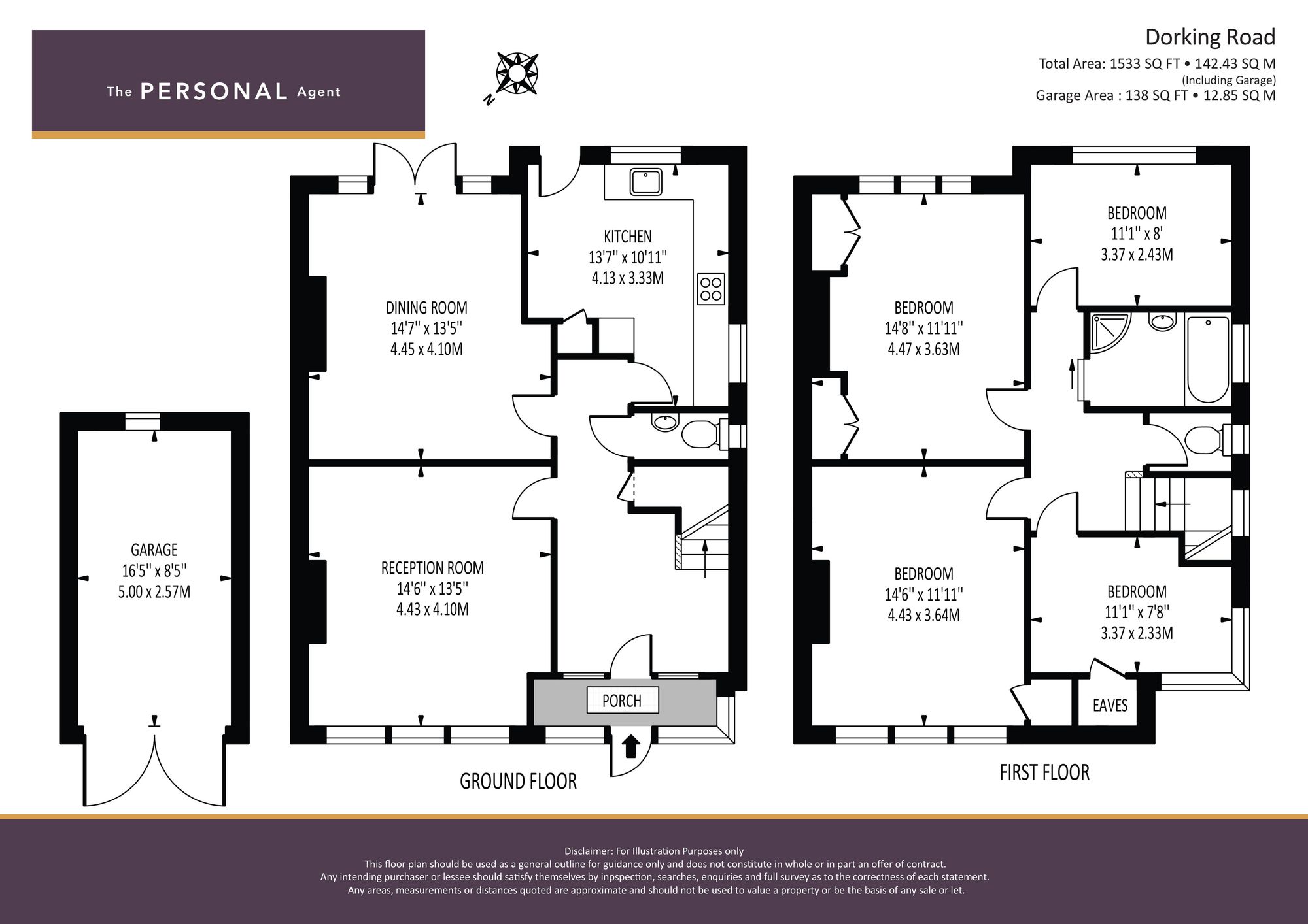 17 Dorking Road, Epsom floorplan