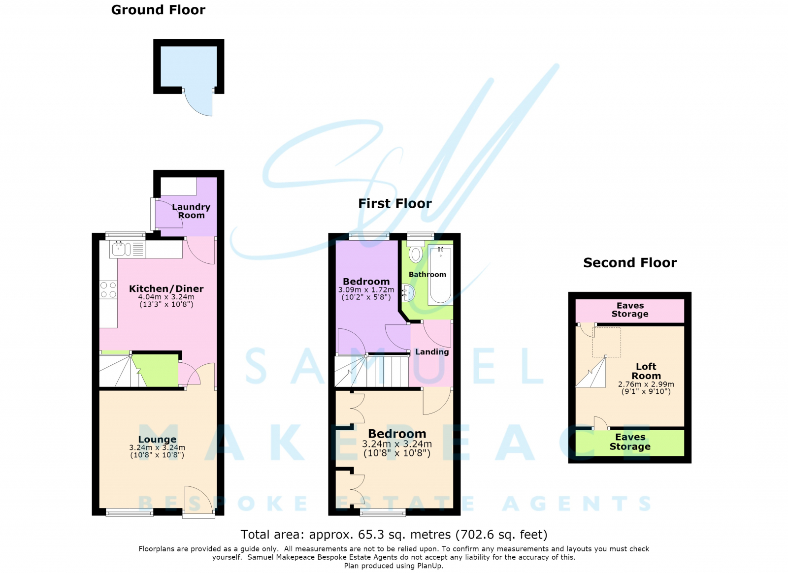 21 York Street, Leek floorplan