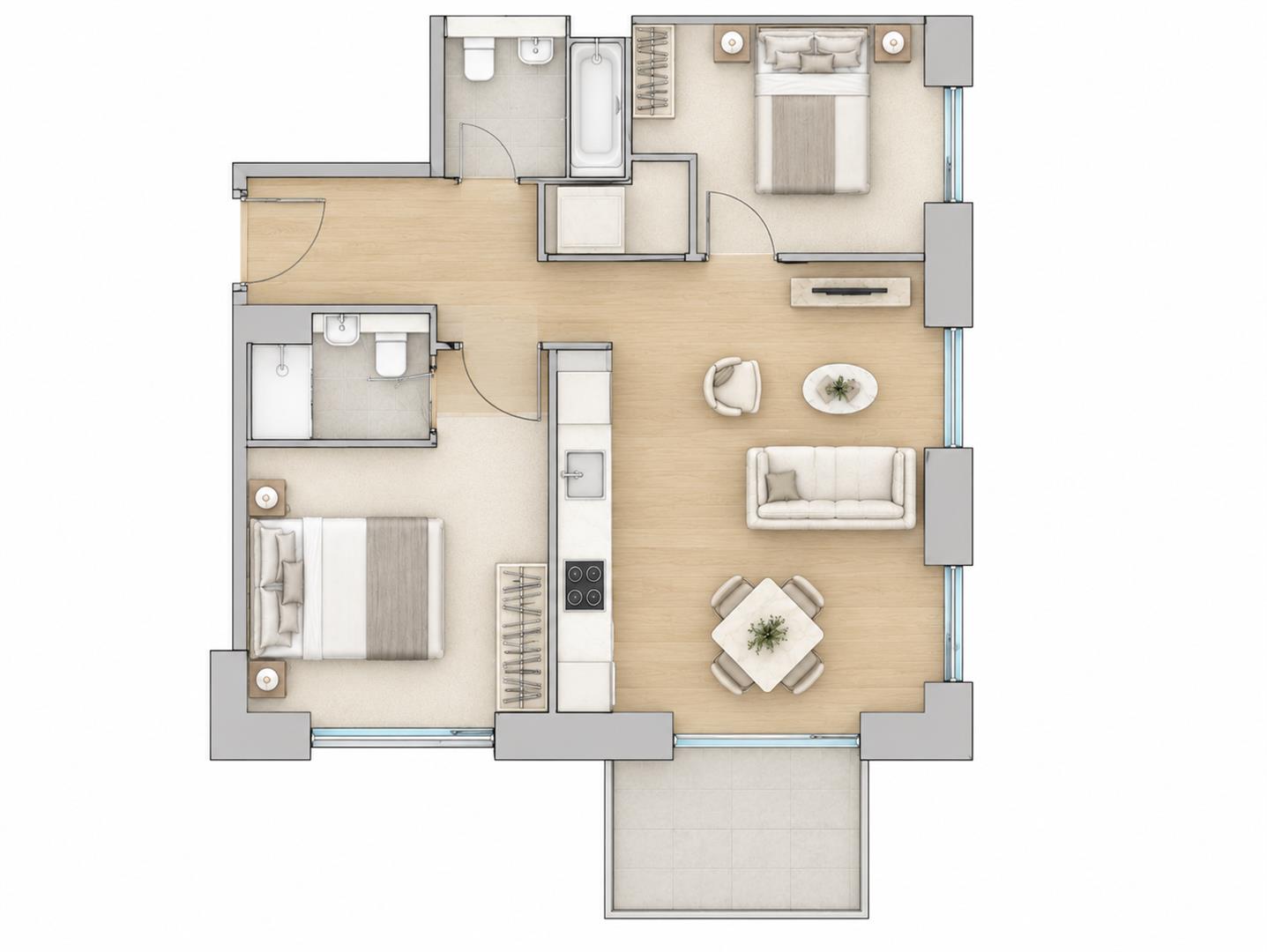 Fulton Road, Wembley floorplan