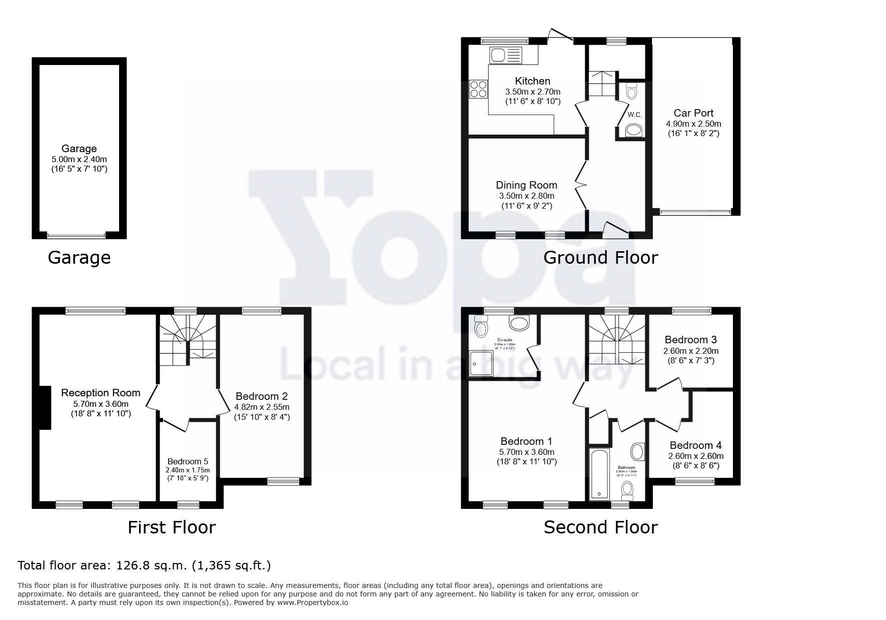 206, Kristiansand Way, Letchworth Garden City floorplan