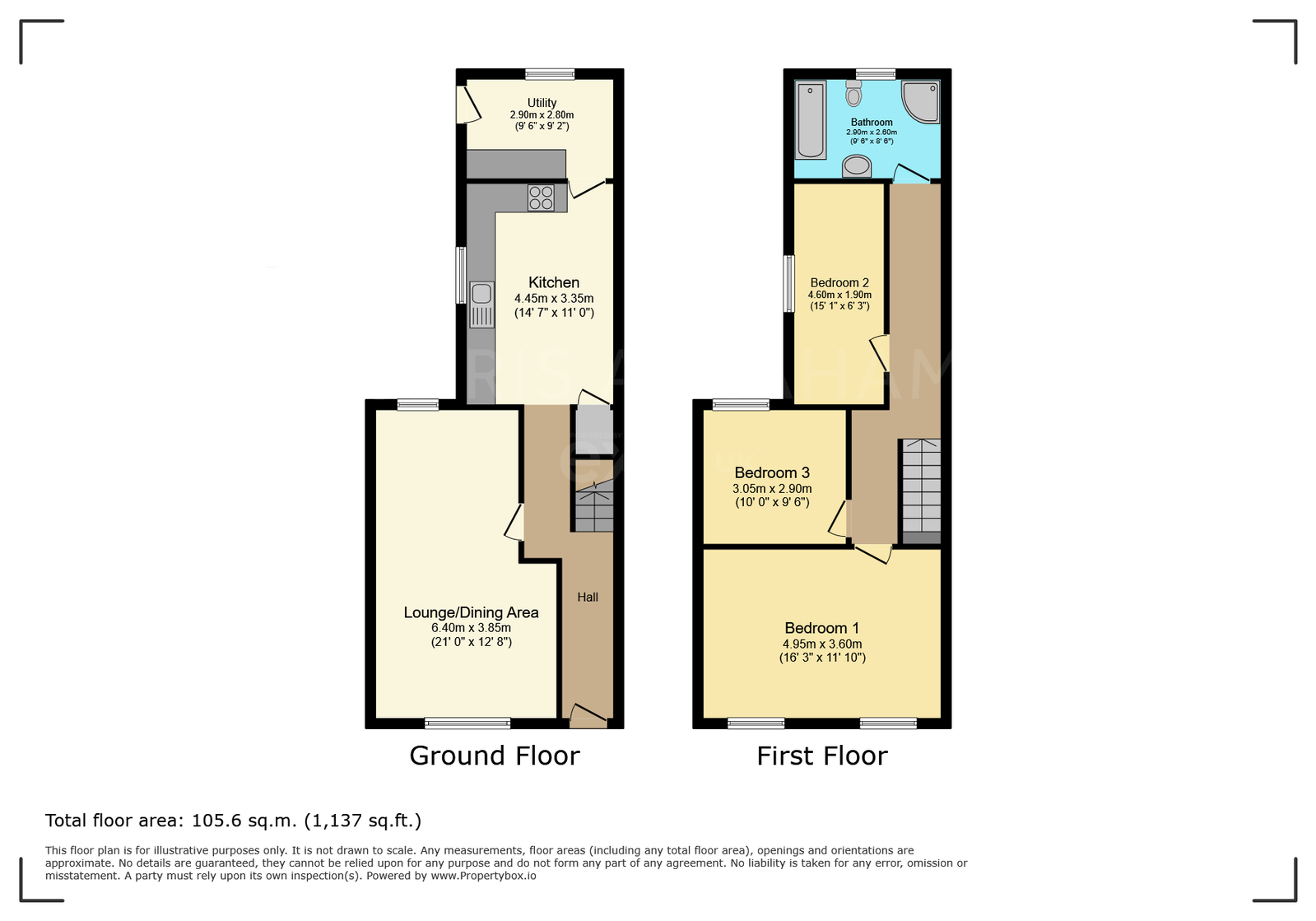 25, Cwrt-Ucha Terrace, Port Talbot floorplan