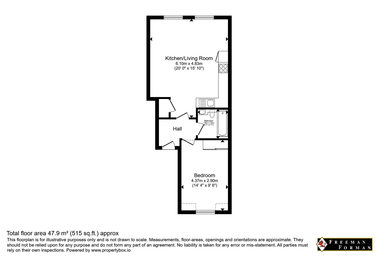 Flat 16, Speldhurst Place, 78, Speldhurst Road, Kent floorplan