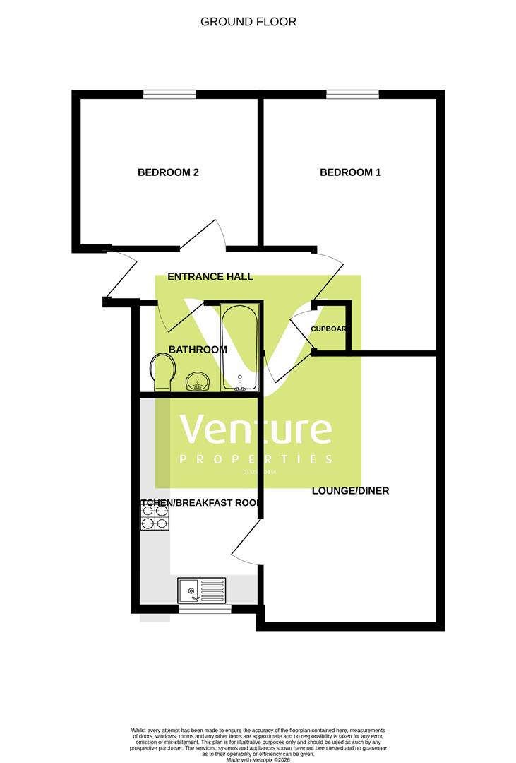 111, Hartington Way, Darlington floorplan