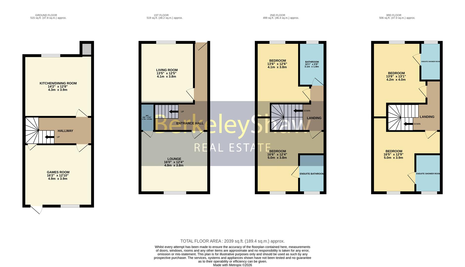 44, Percy Street, Liverpool floorplan