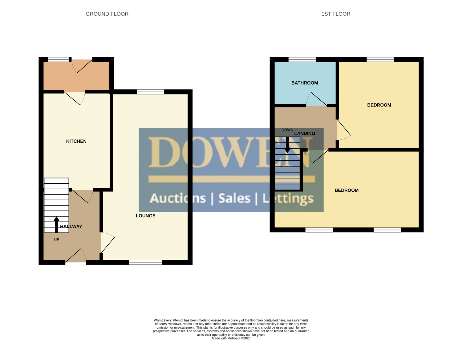 23, Swainby Road, Trimdon Station floorplan