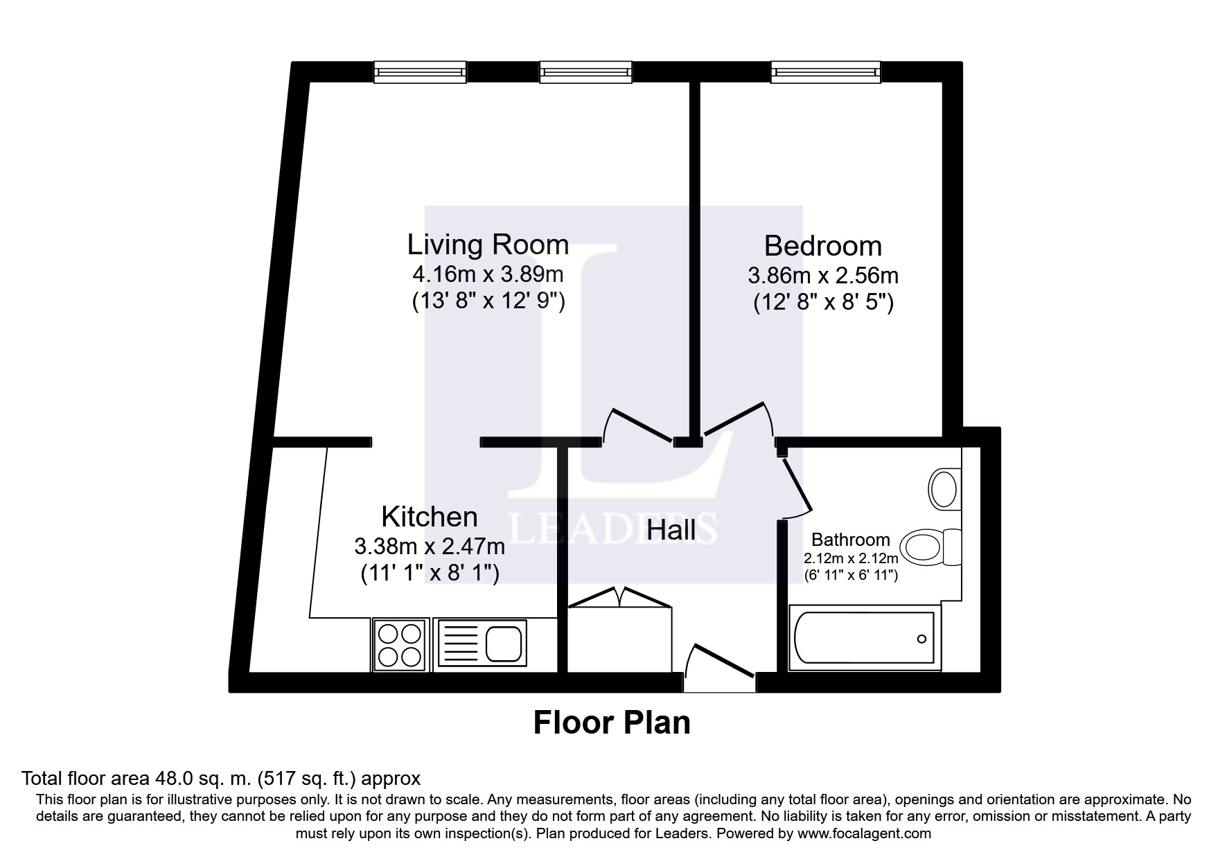 1 Bedrooms Flat to rent in James House, Richmond Road, Kingston Upon Thames KT2