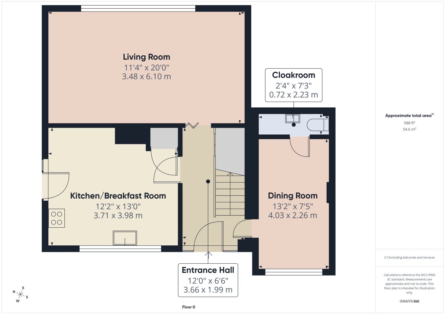 5, Wisteria Road, Peterborough floorplan