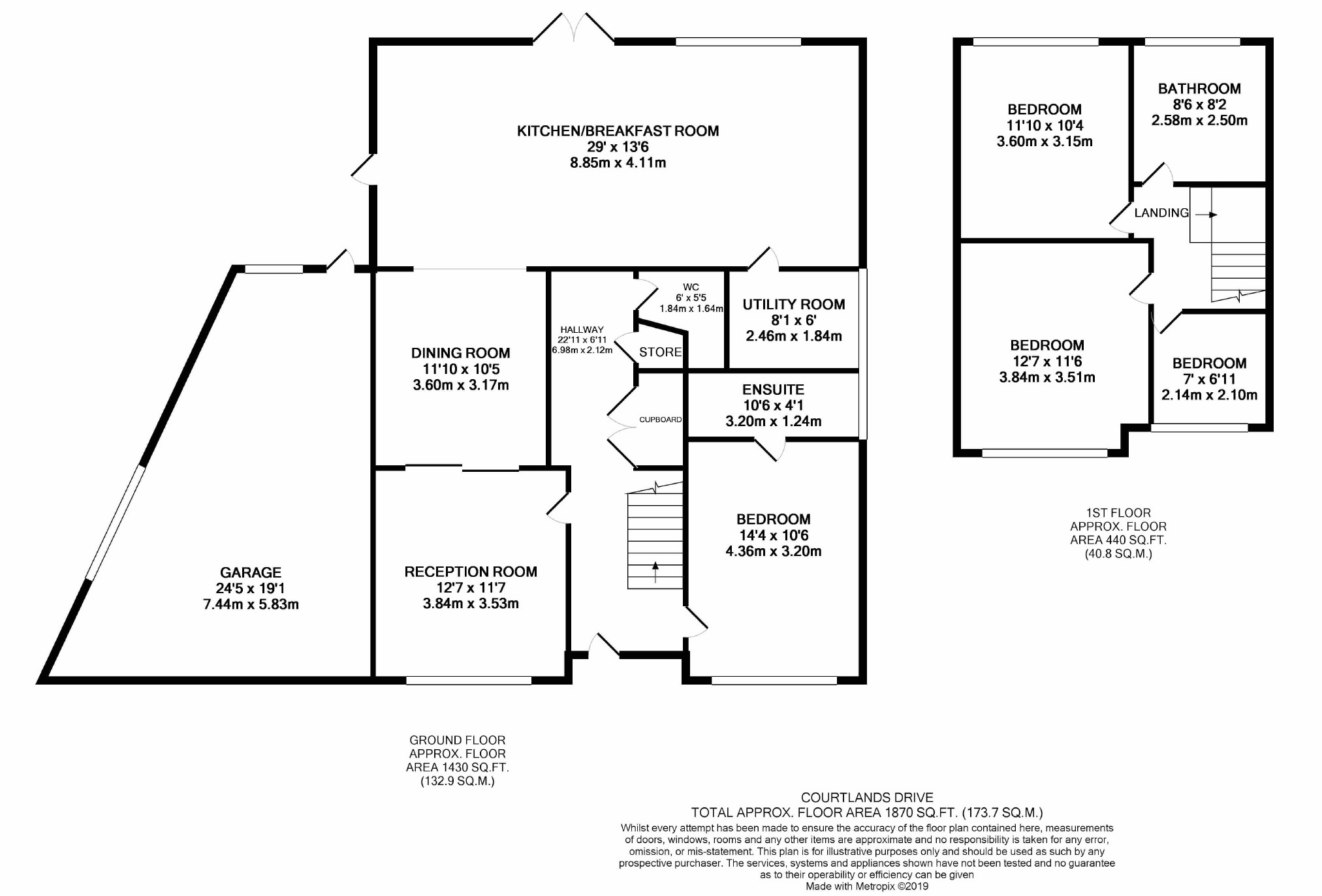 4 Bedrooms Detached house for sale in Courtlands Drive, Watford, Herts WD17