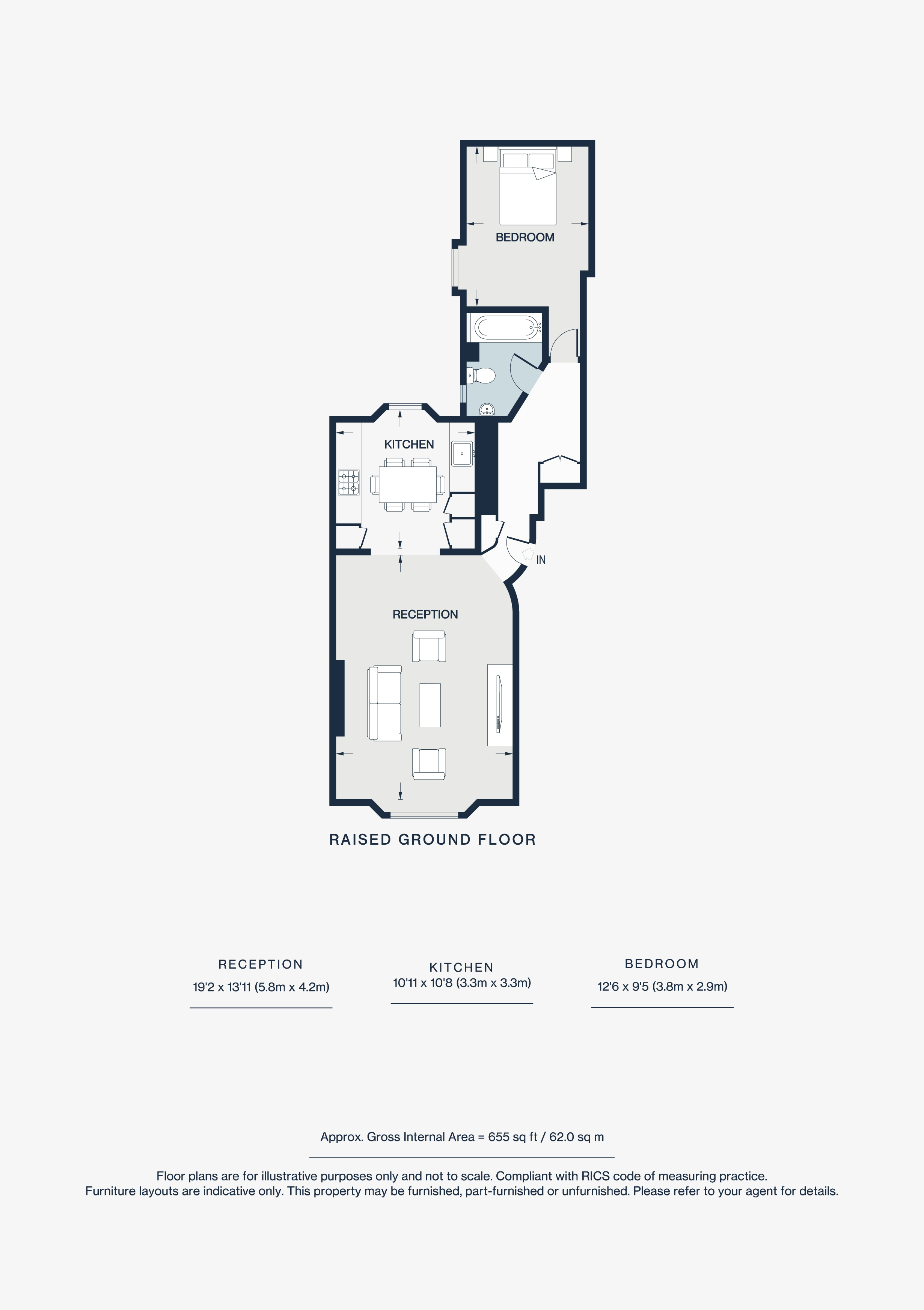 SL GFF, 40, St Stephens Gardens, London floorplan