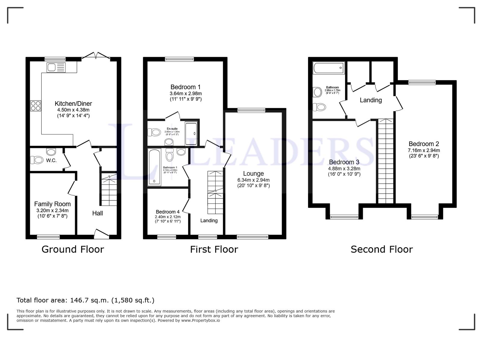 172, Brooklands Avenue, Bedford floorplan
