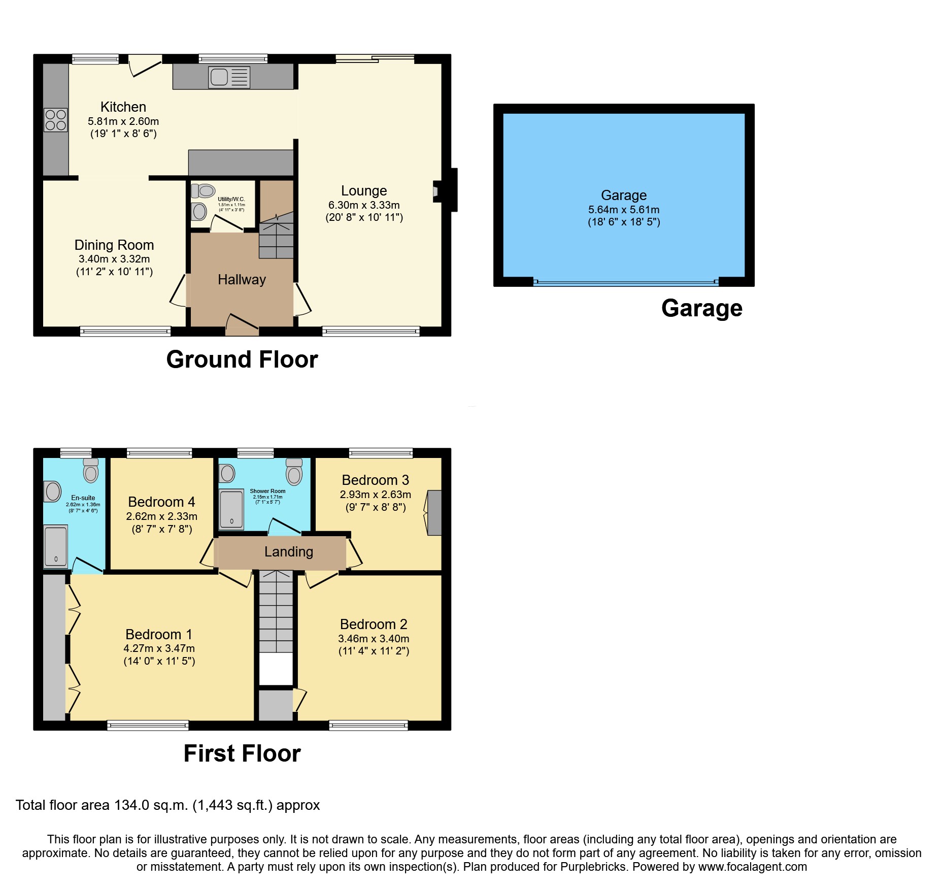 108, Wighill Lane, Tadcaster floorplan