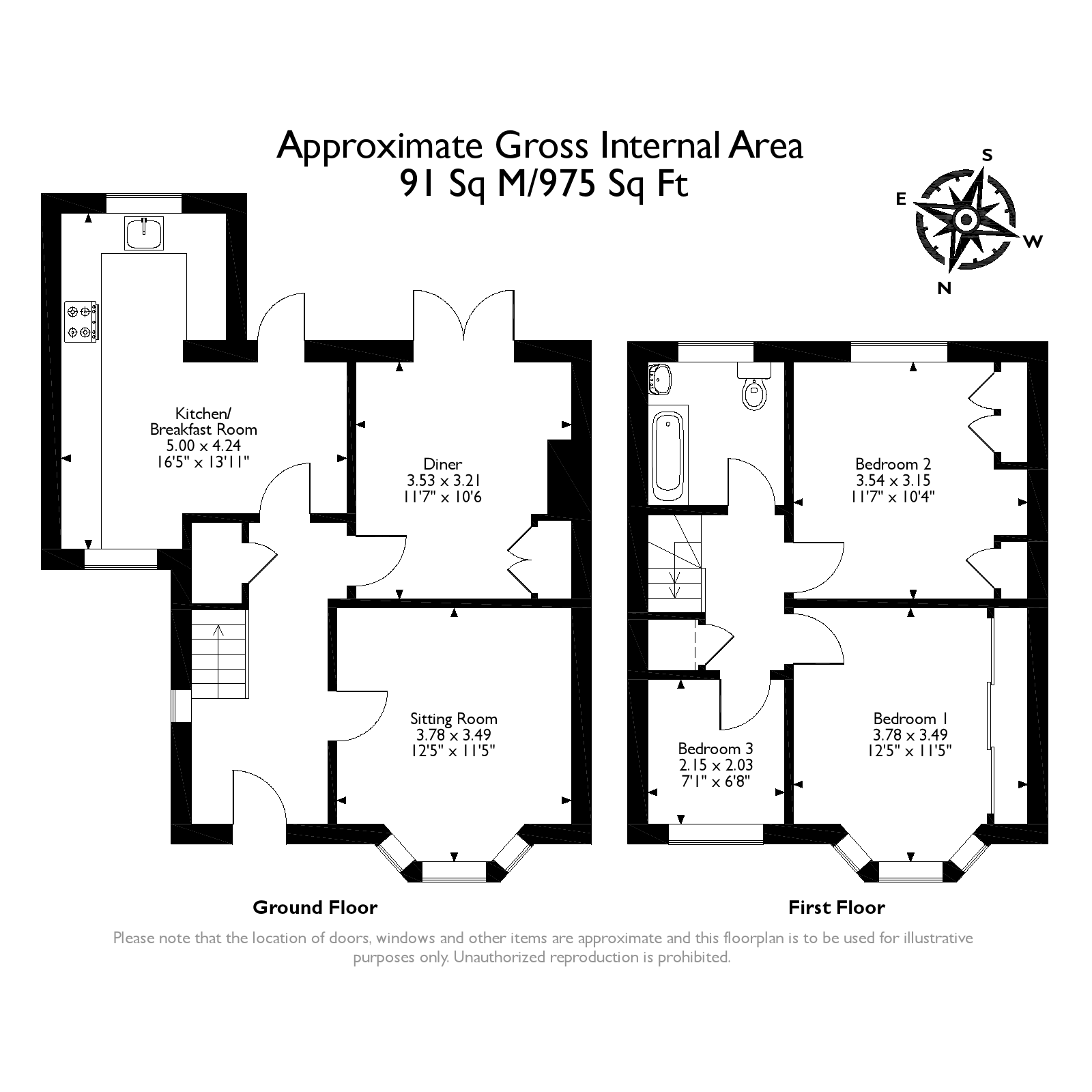 3 Bedrooms Semi-detached house for sale in Beech Grove, Guildford GU2