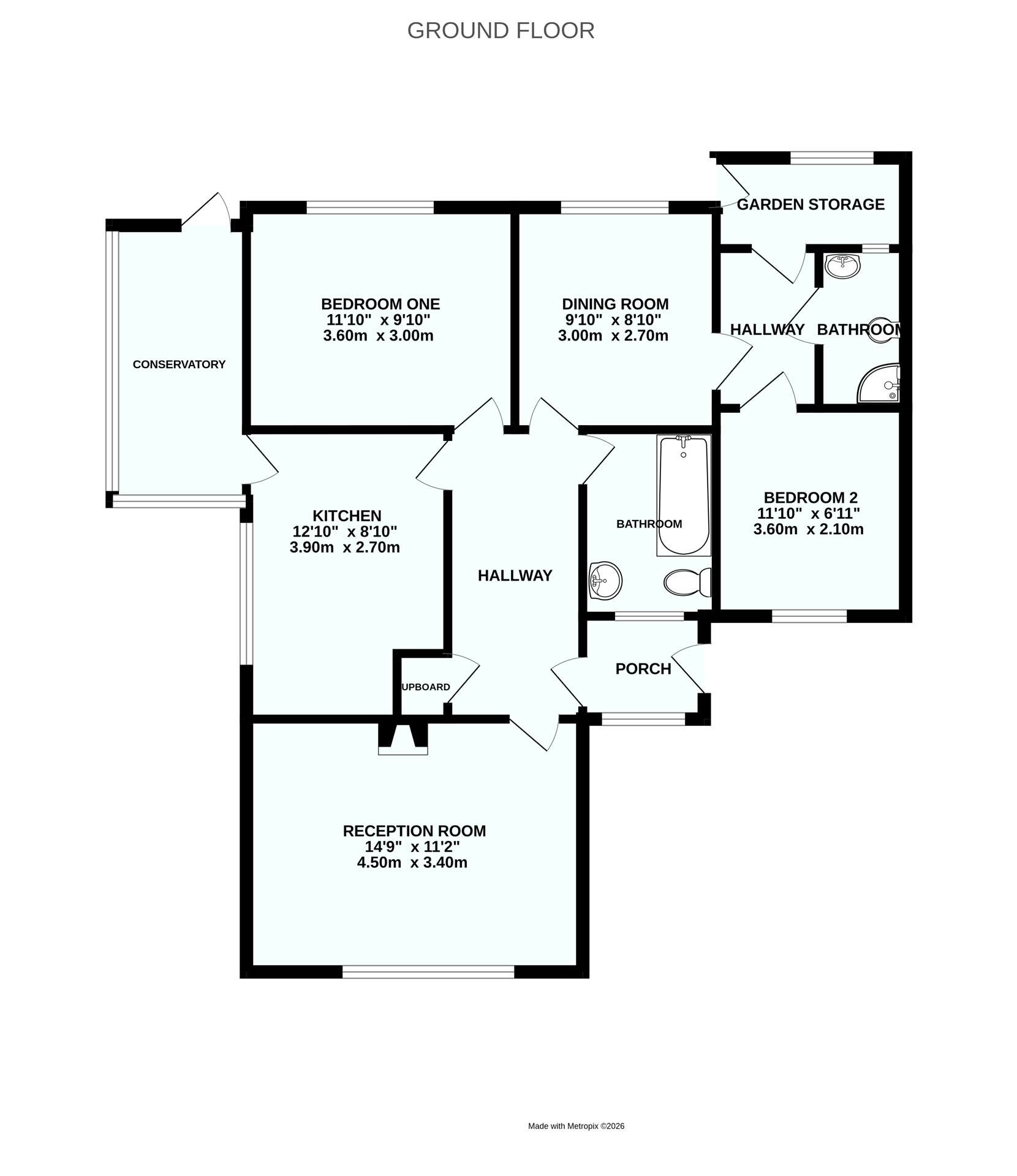 19 Maple Road, Brixham Torbay, Torbay floorplan