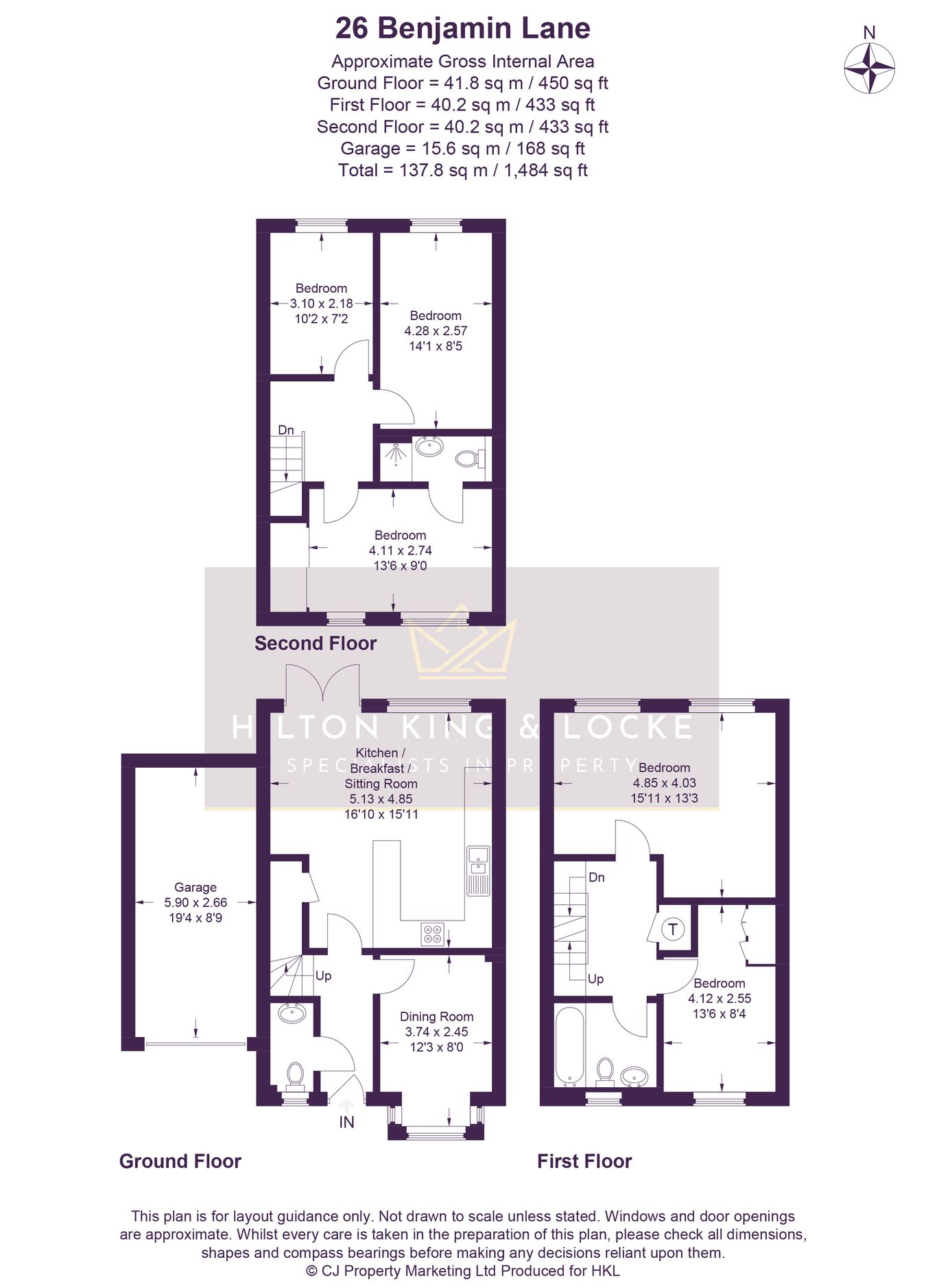 26, Benjamin Lane, SLOUGH floorplan