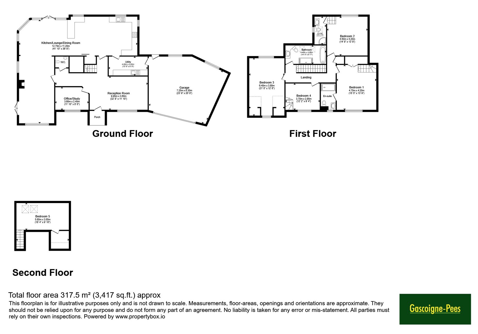Fir Trees,, Church Road, Hampshire floorplan