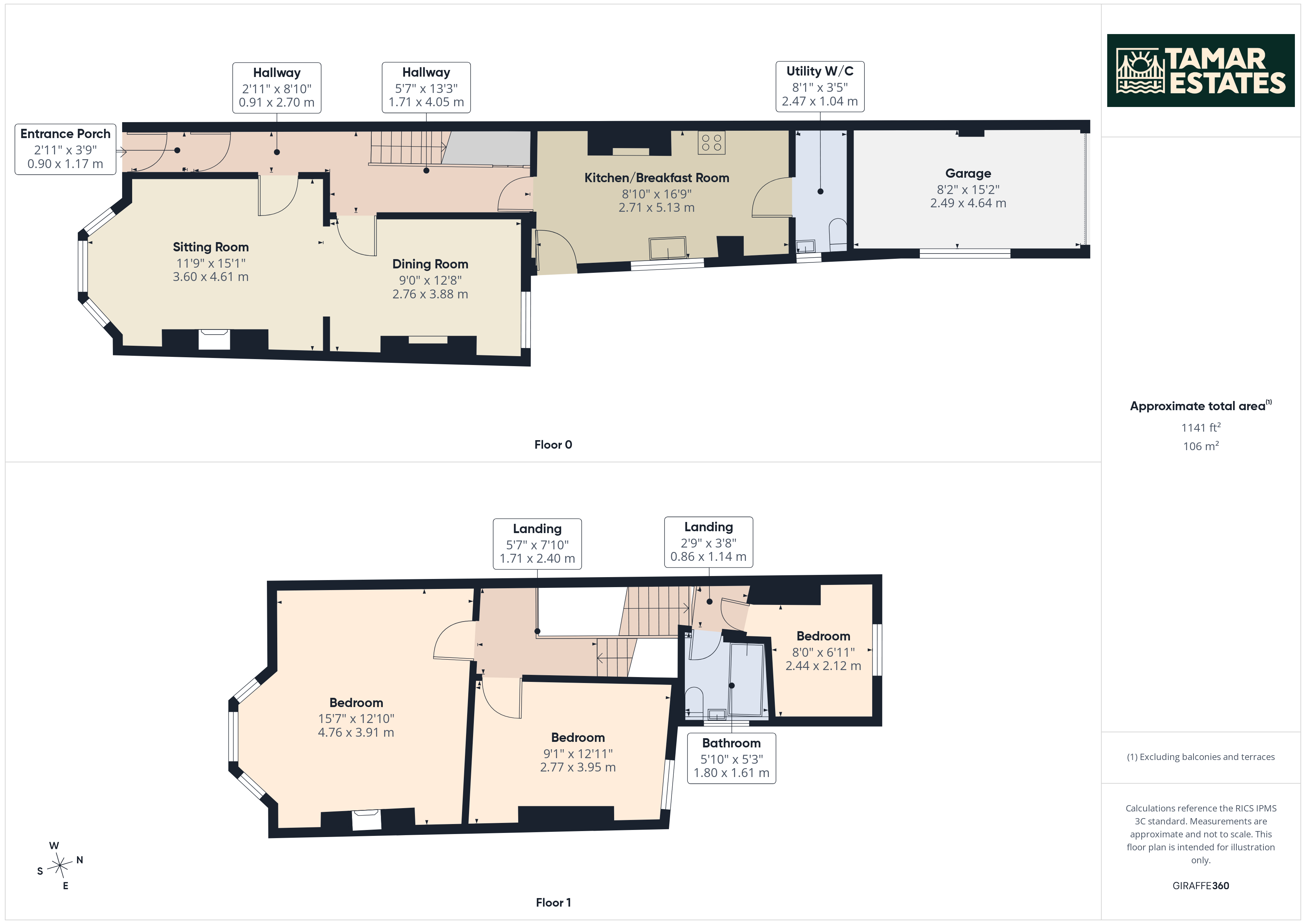 90, Antony Road, Cornwall floorplan