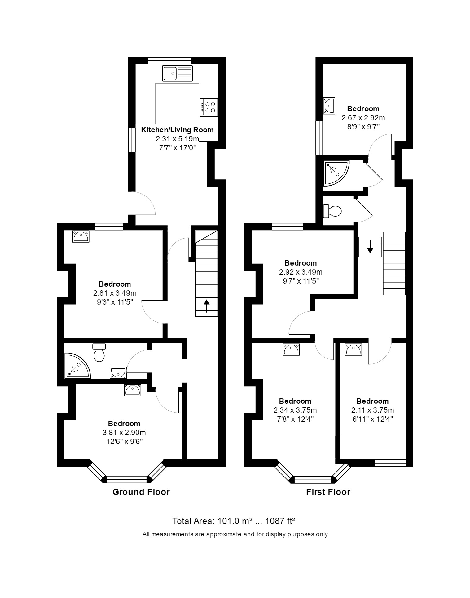 6 Bedrooms Terraced house to rent in Queens Park Road, Brighton BN2