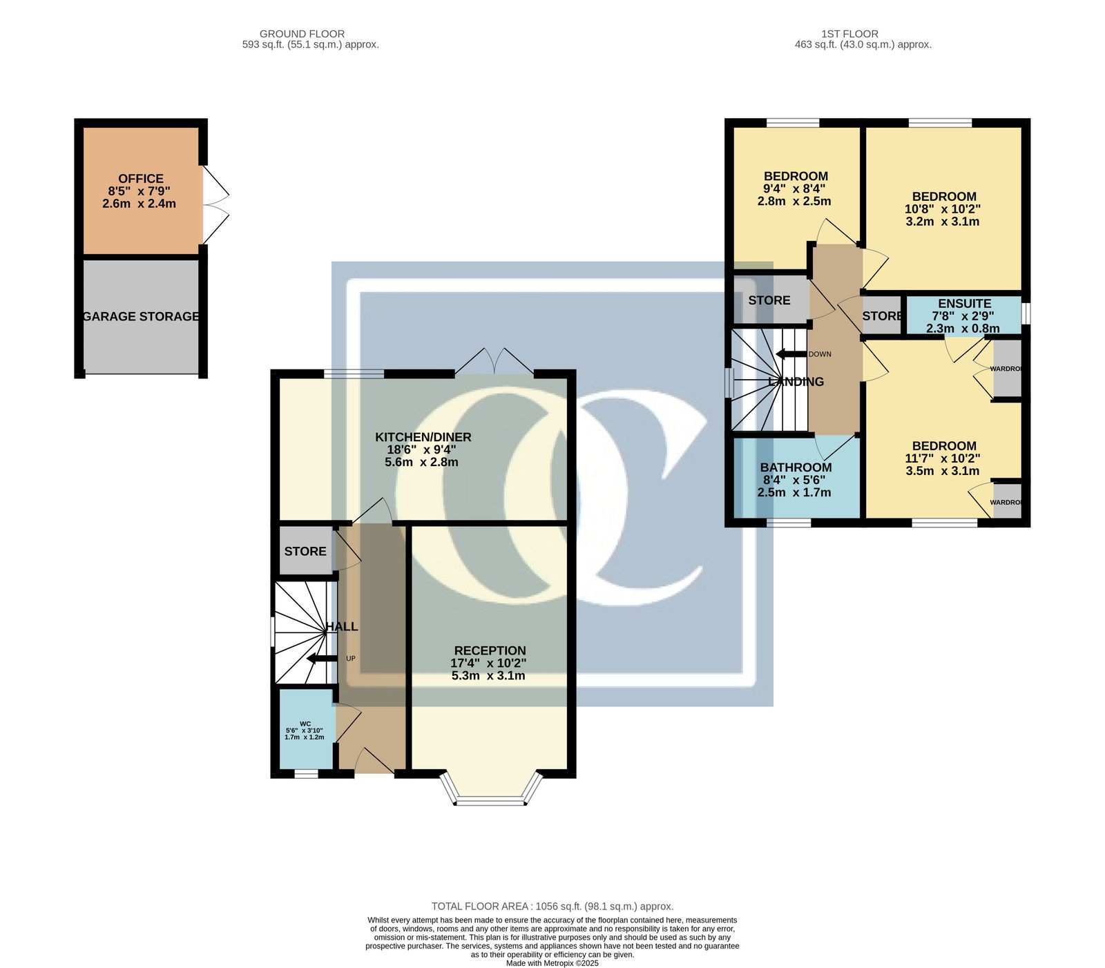 24, Weir Way, Coventry floorplan