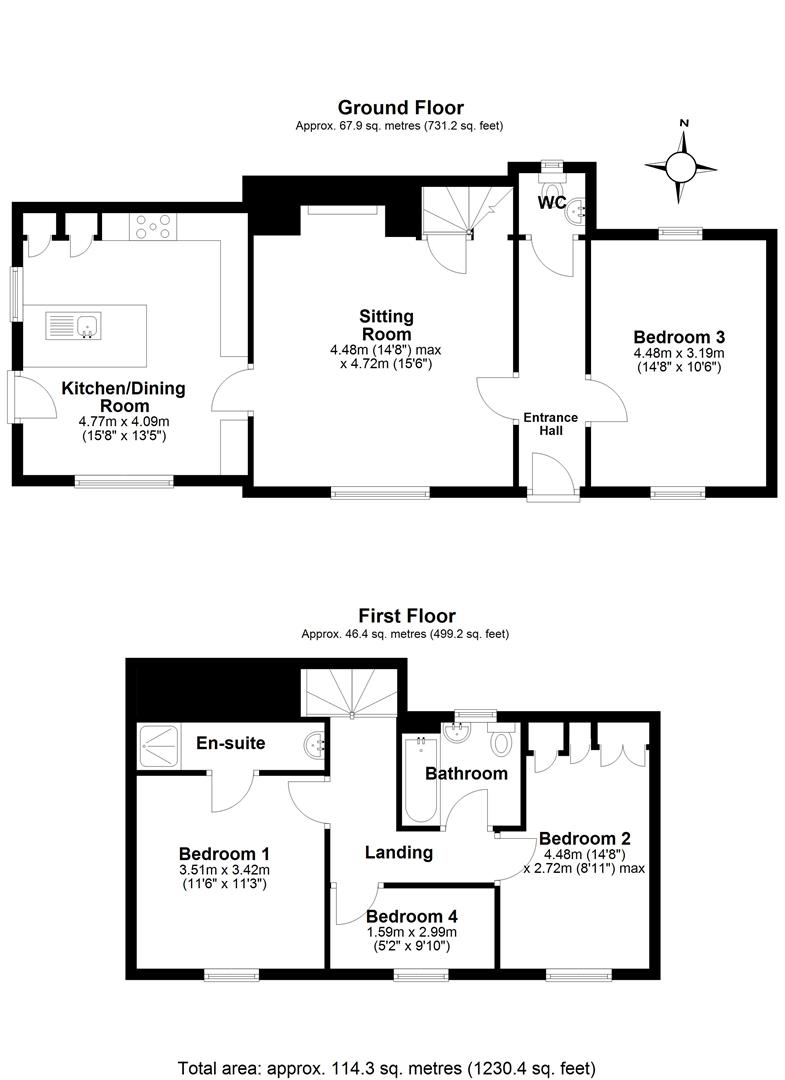 Littlecroft, Newton Abbot floorplan