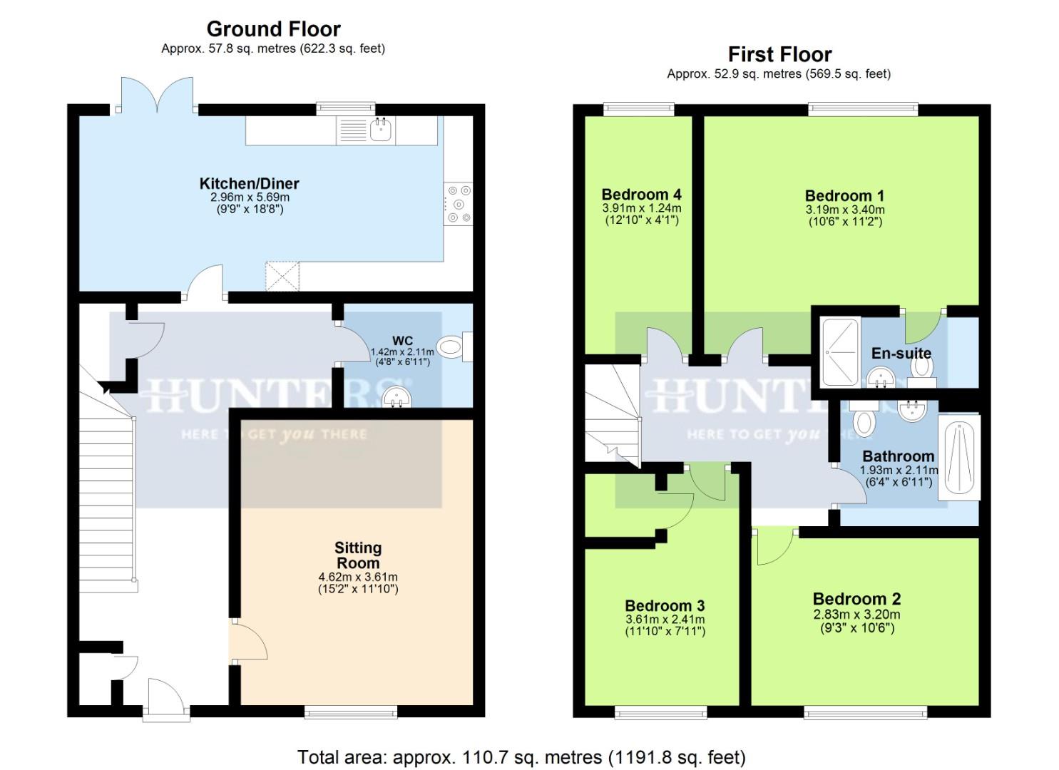 7, Cromwell Road, Innsworth floorplan
