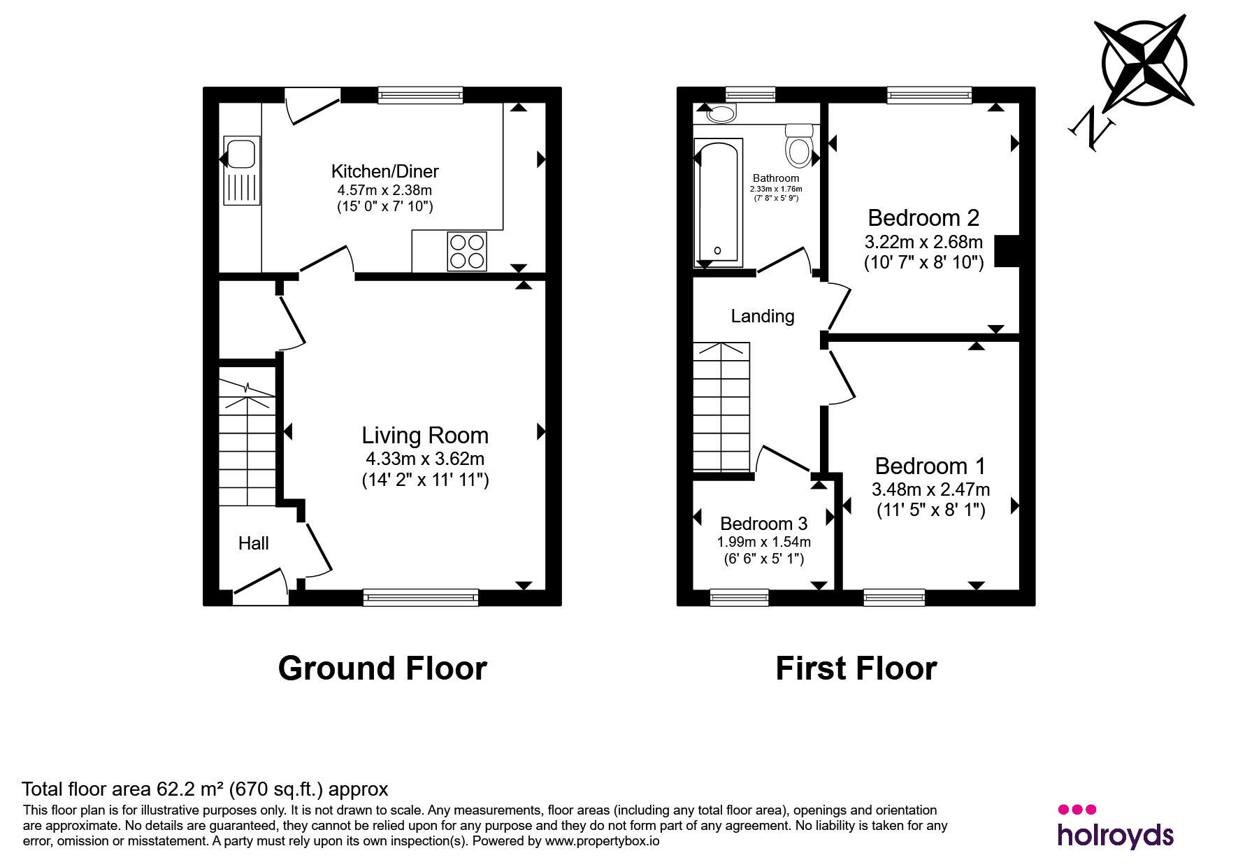 11, Bankfield Street, KEIGHLEY floorplan