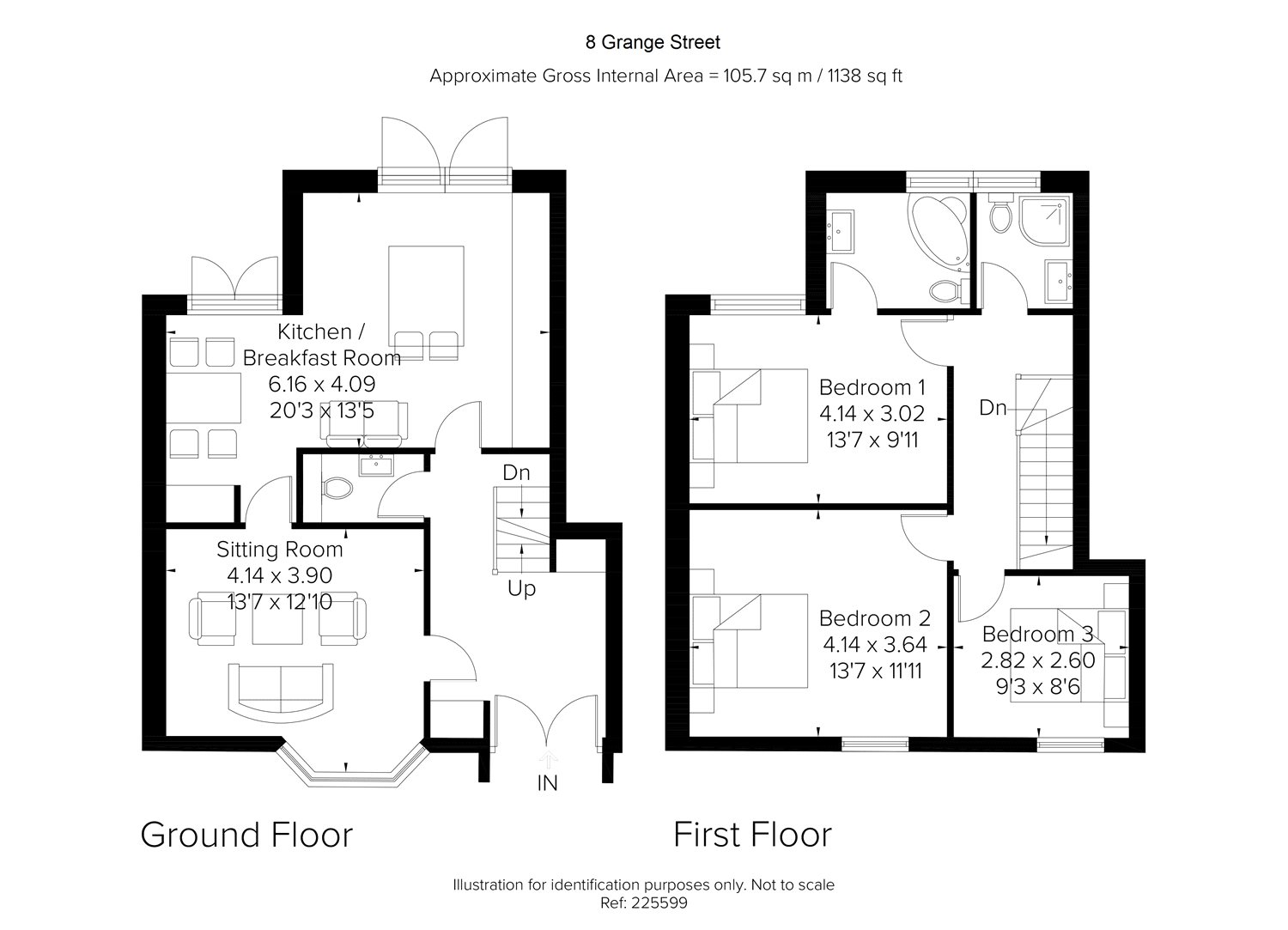 3 Bedrooms Semi-detached house for sale in Grange Street, St. Albans, Hertfordshire AL3