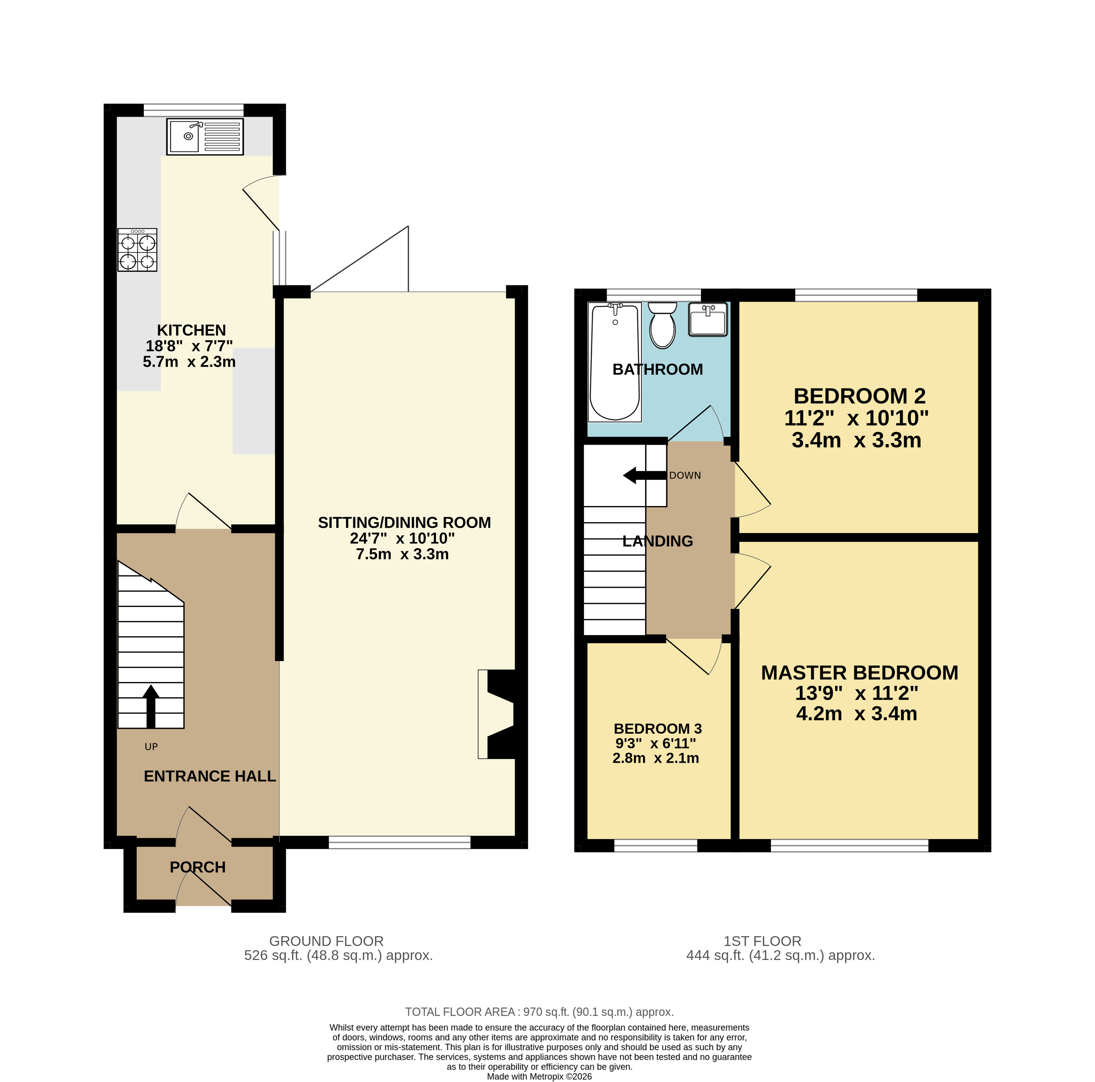 38, Compstall Road, Marple Bridge floorplan