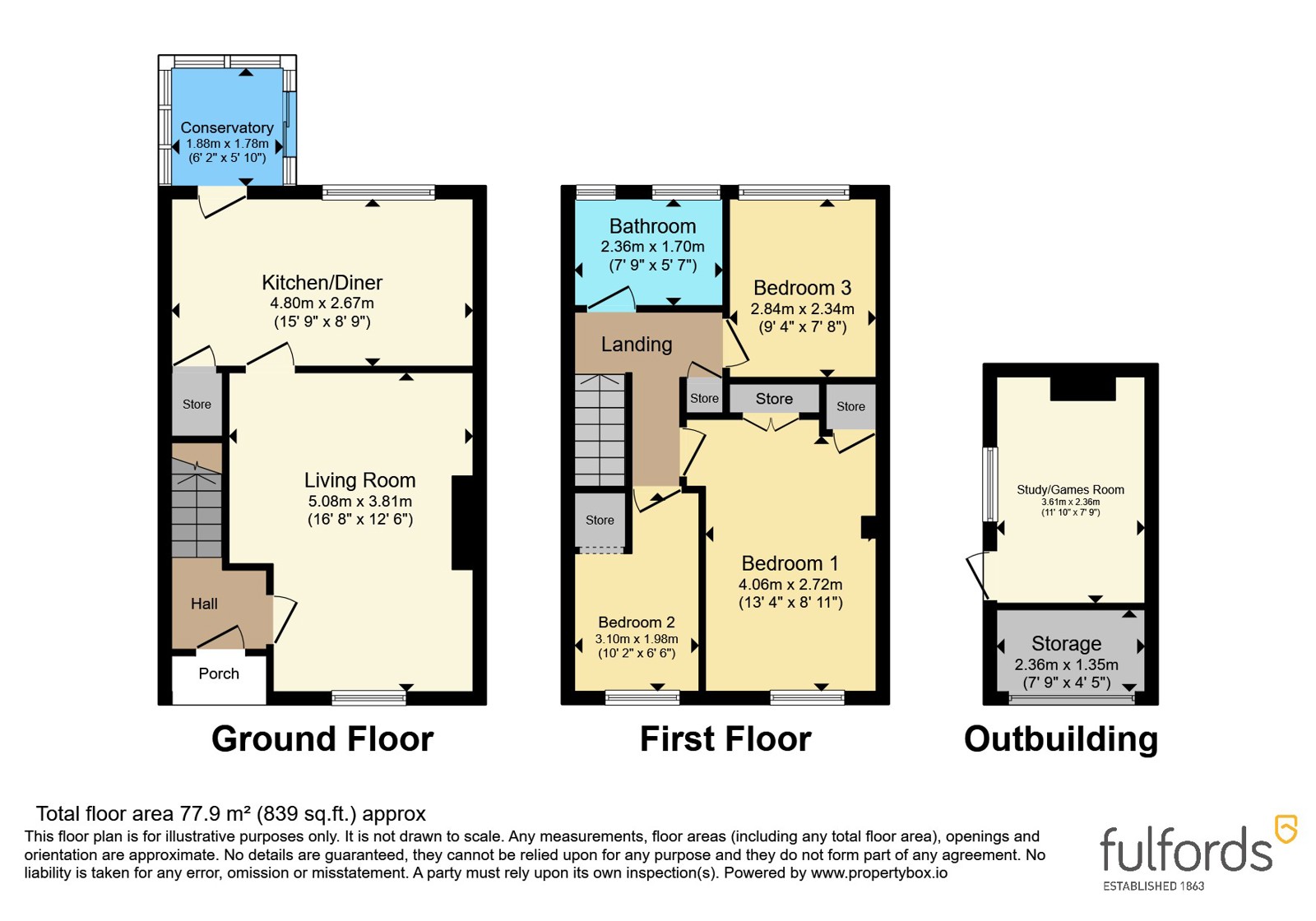 10, Admirals Walk, Devon floorplan