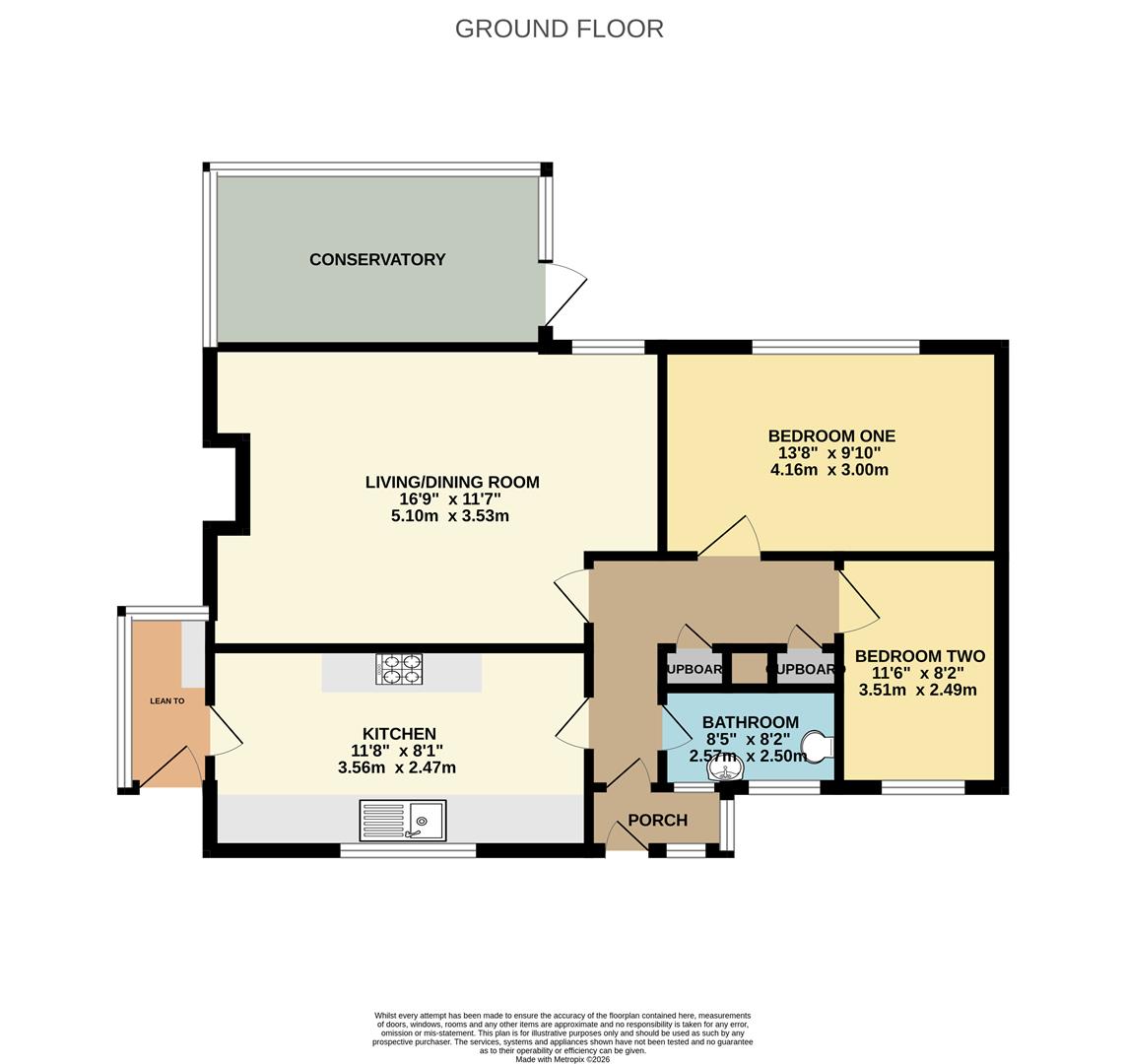 Anderida Road, Eastbourne floorplan