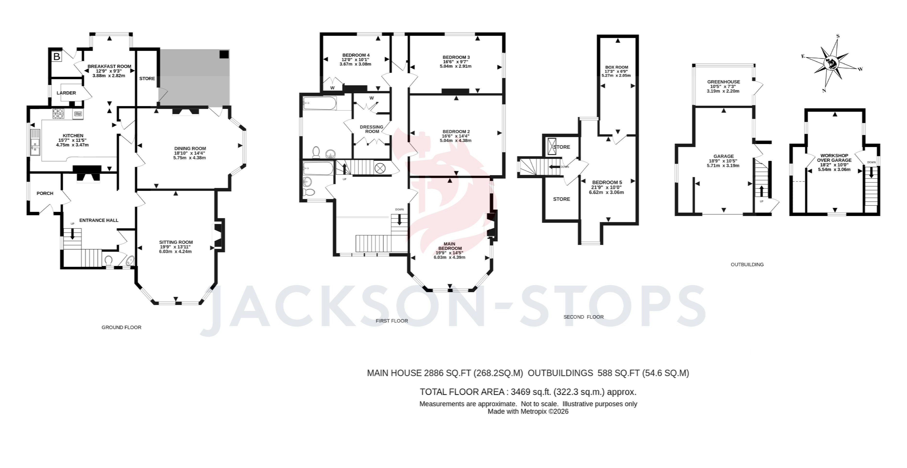 Ivinghoe, 9, Croft Avenue, Surrey floorplan