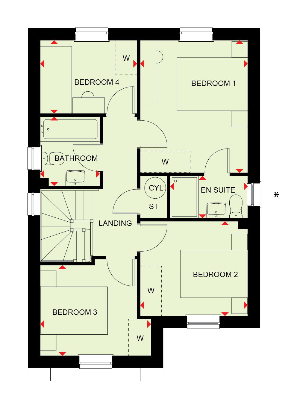 H9377155, Sandwich Road, Deal floorplan