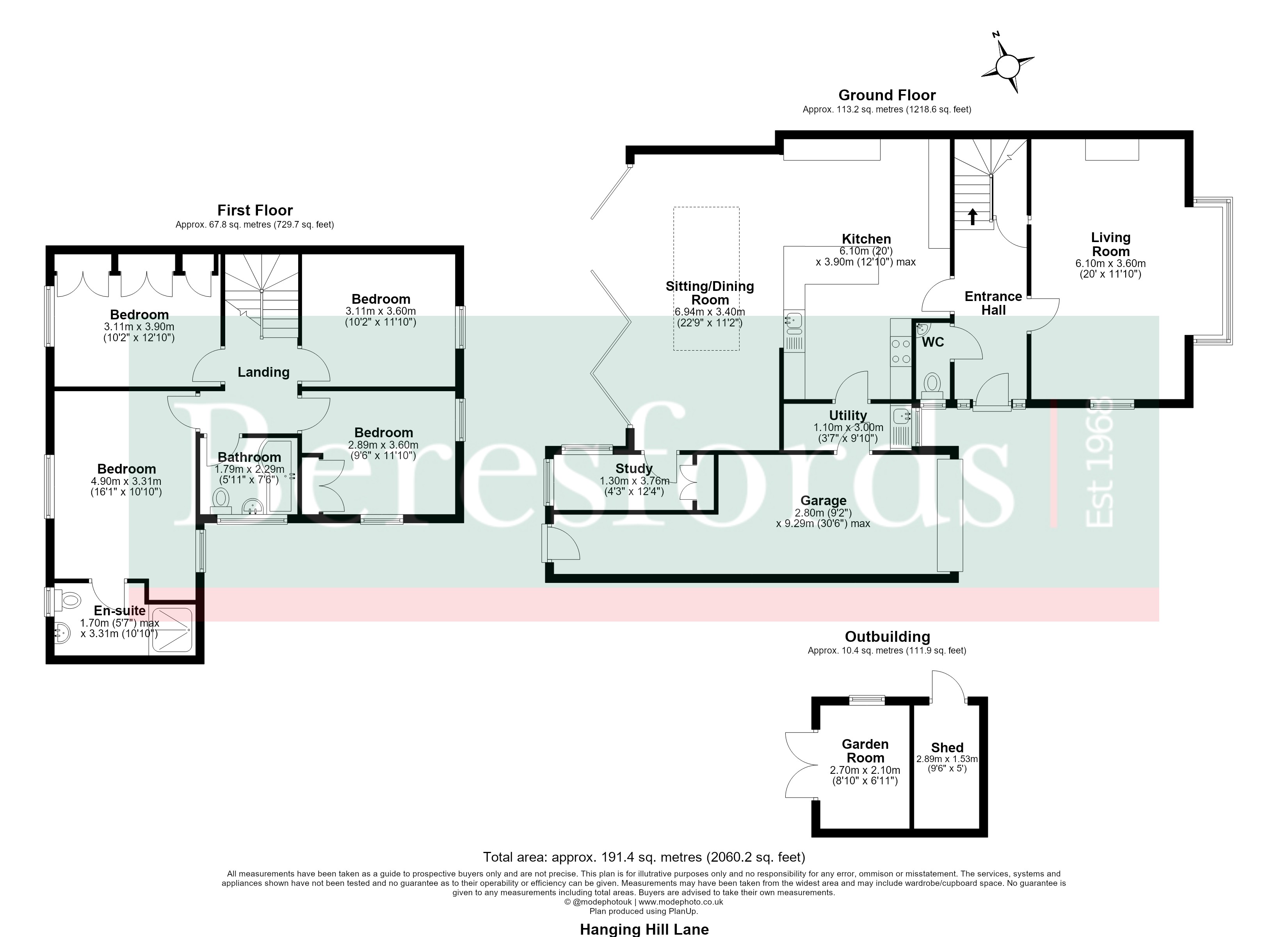 200, Hanging Hill Lane, Brentwood floorplan