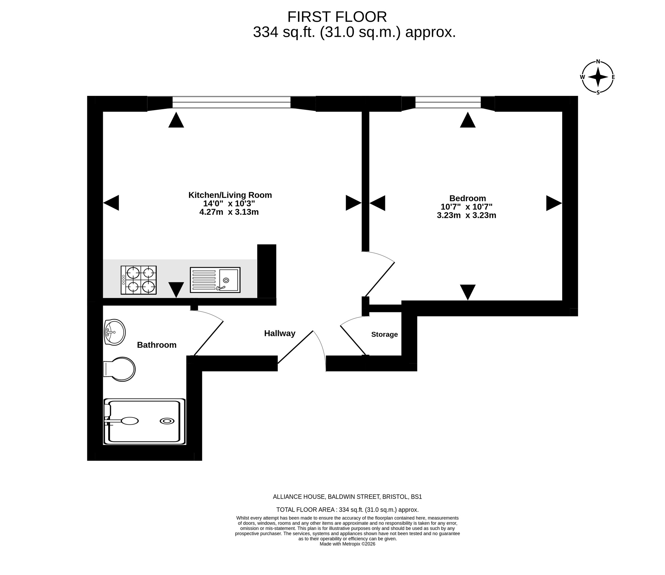 107, Bristol floorplan