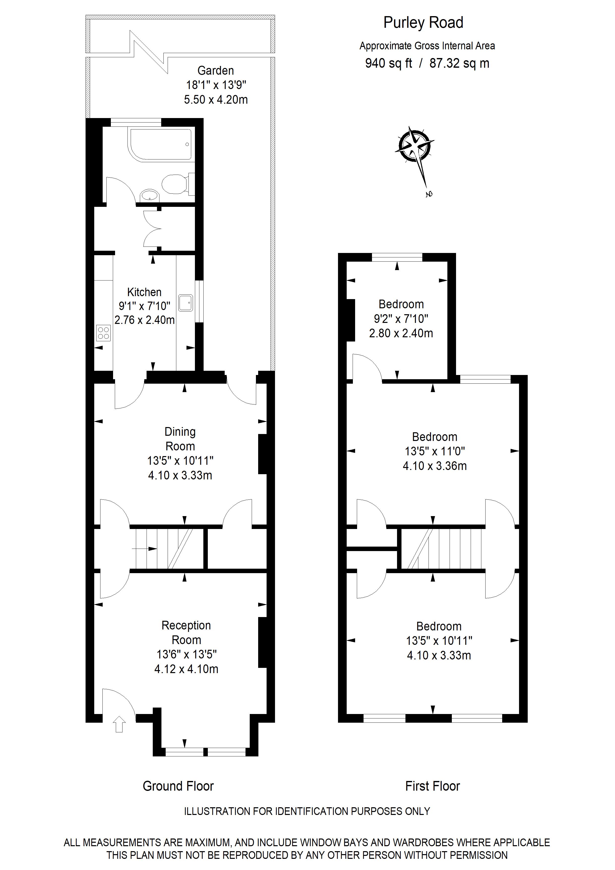 42, Purley Road, South Croydon floorplan