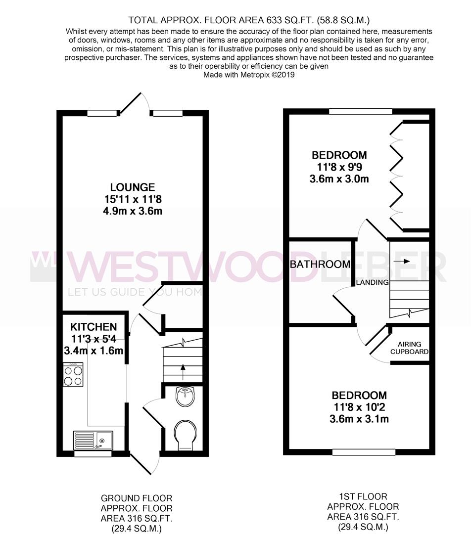 2 Bedrooms Terraced house for sale in Little Stock Road, Cheshunt, Waltham Cross EN7