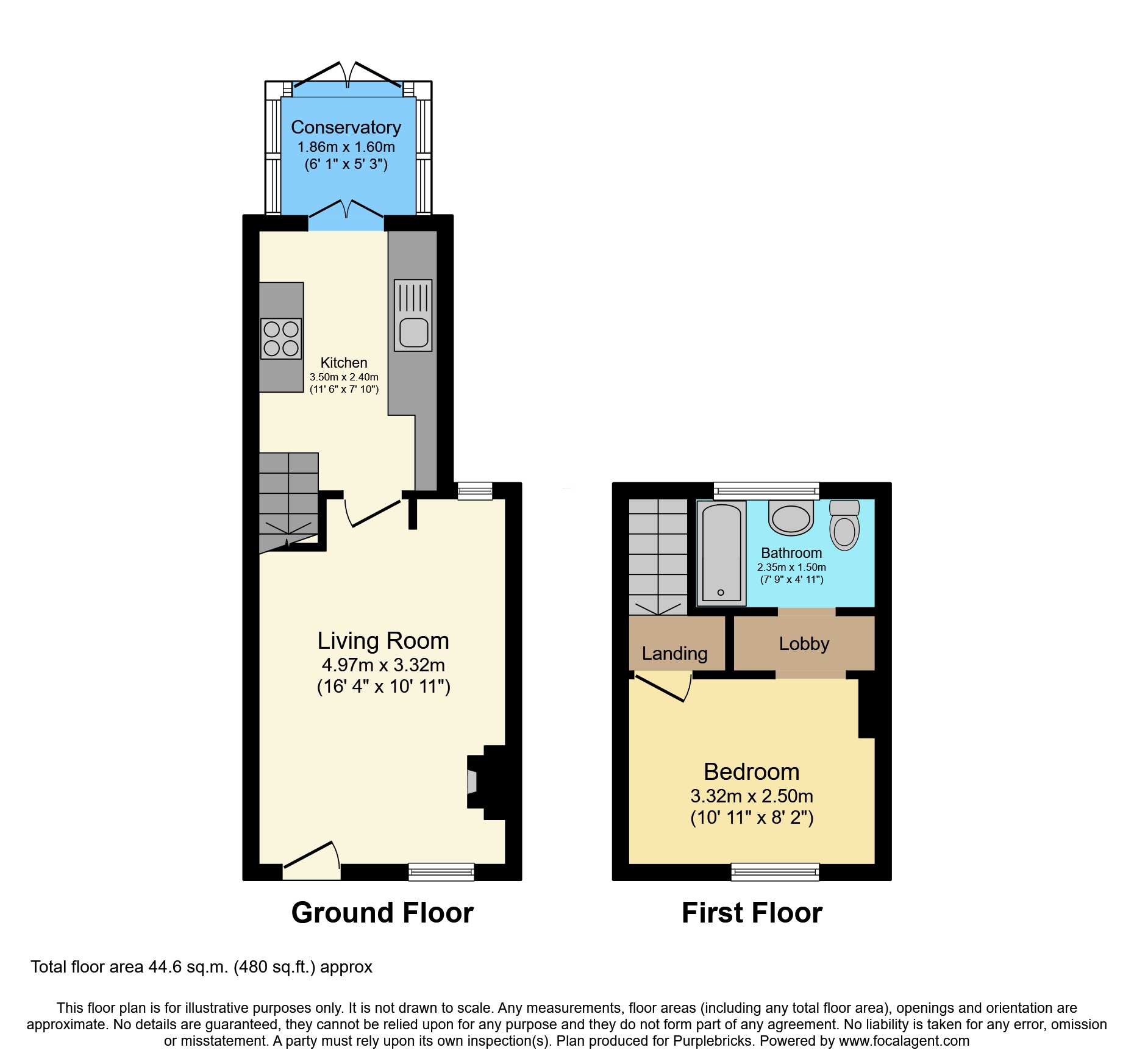 13, Meadow End, Nottingham floorplan