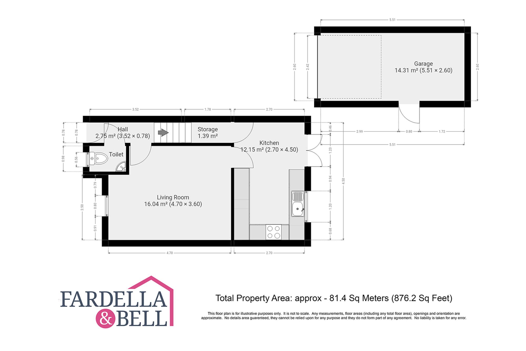 19 School House Fold, Burnley floorplan