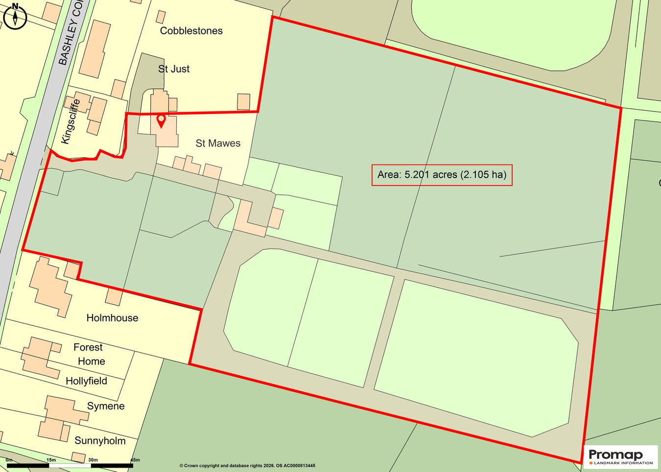 St Mawes, Bashley Common Road, New Milton floorplan